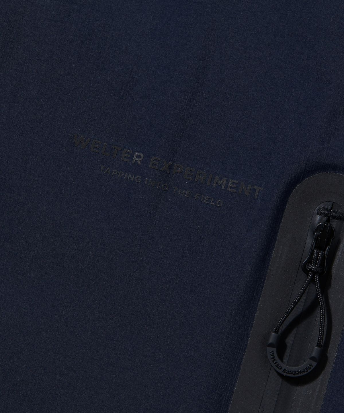 웰터 익스페리먼트(WELTER EXPERIMENT) WOL027_3LAYER SEAMSEALING STAND SHELL JACKET_Navy
