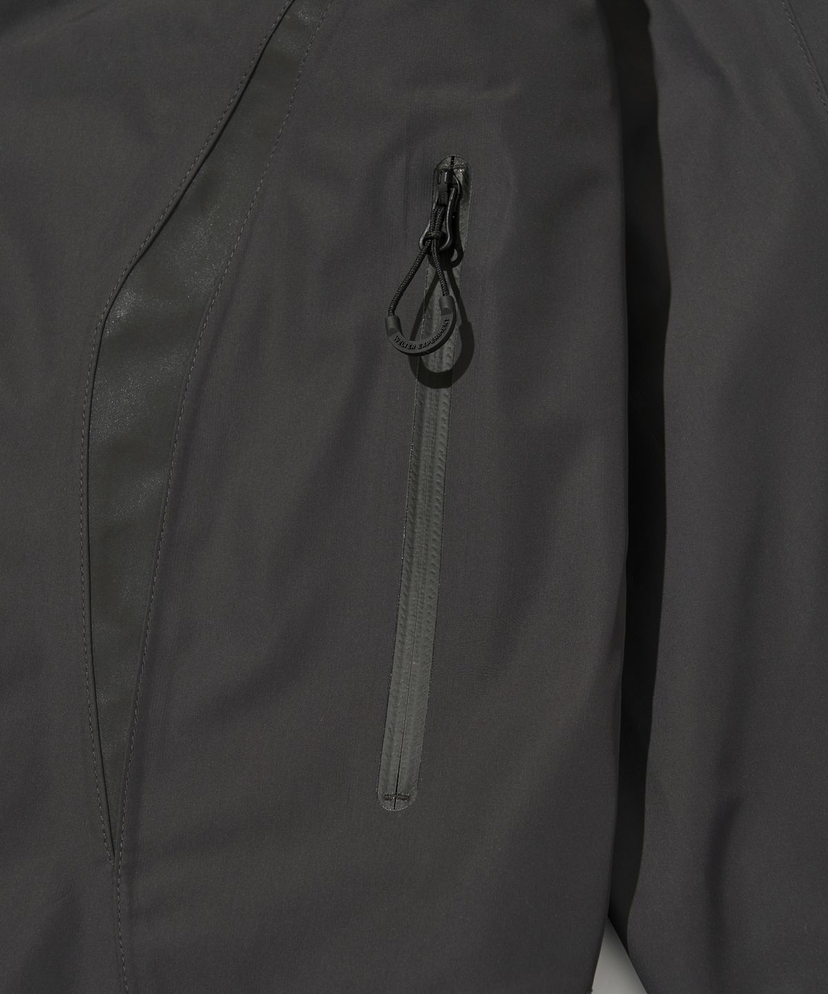 웰터 익스페리먼트(WELTER EXPERIMENT) WOL029_3LAYER NUT HOOD SHELL JACKET_Charcoal