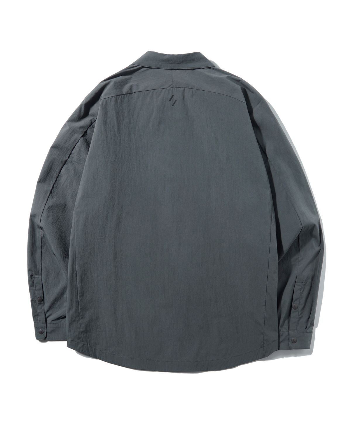 웰터 익스페리먼트(WELTER EXPERIMENT) WCL006_LIGHT REFLECTION POCKET SHIRTS_Charcoal