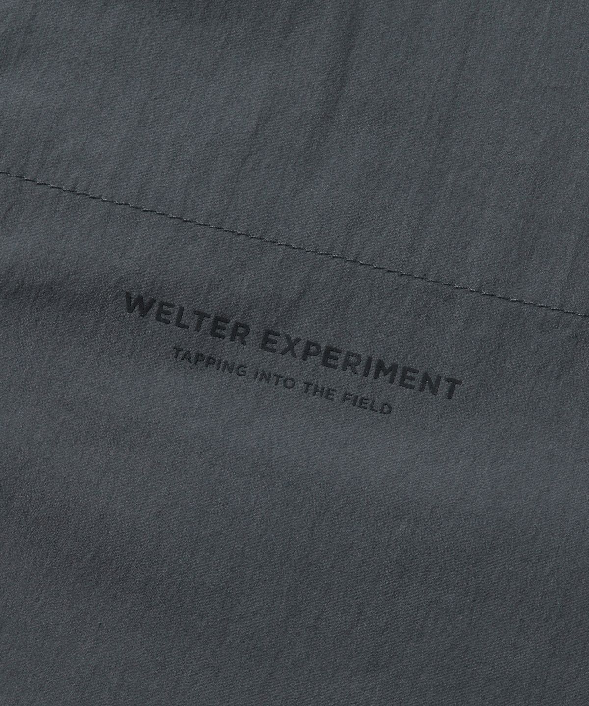 웰터 익스페리먼트(WELTER EXPERIMENT) WCL006_LIGHT REFLECTION POCKET SHIRTS_Charcoal