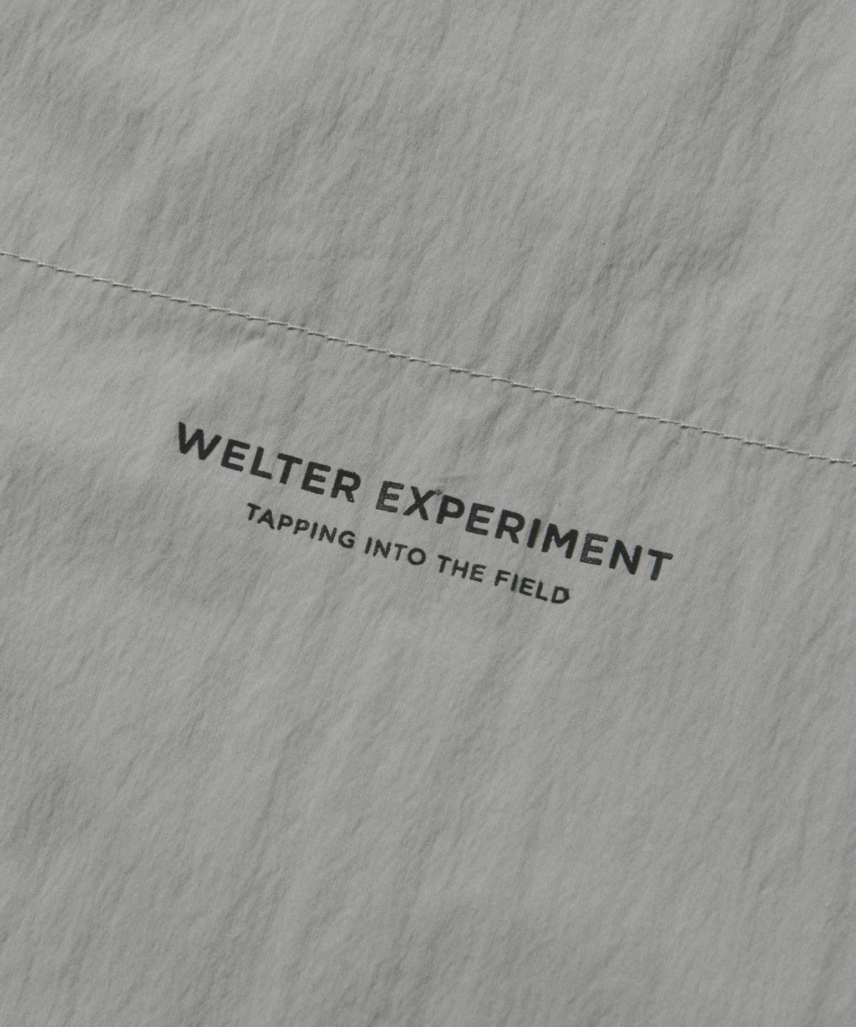 웰터 익스페리먼트(WELTER EXPERIMENT) WCL007_LIGHT REFLECTION POCKET SHIRTS_Warm Gray