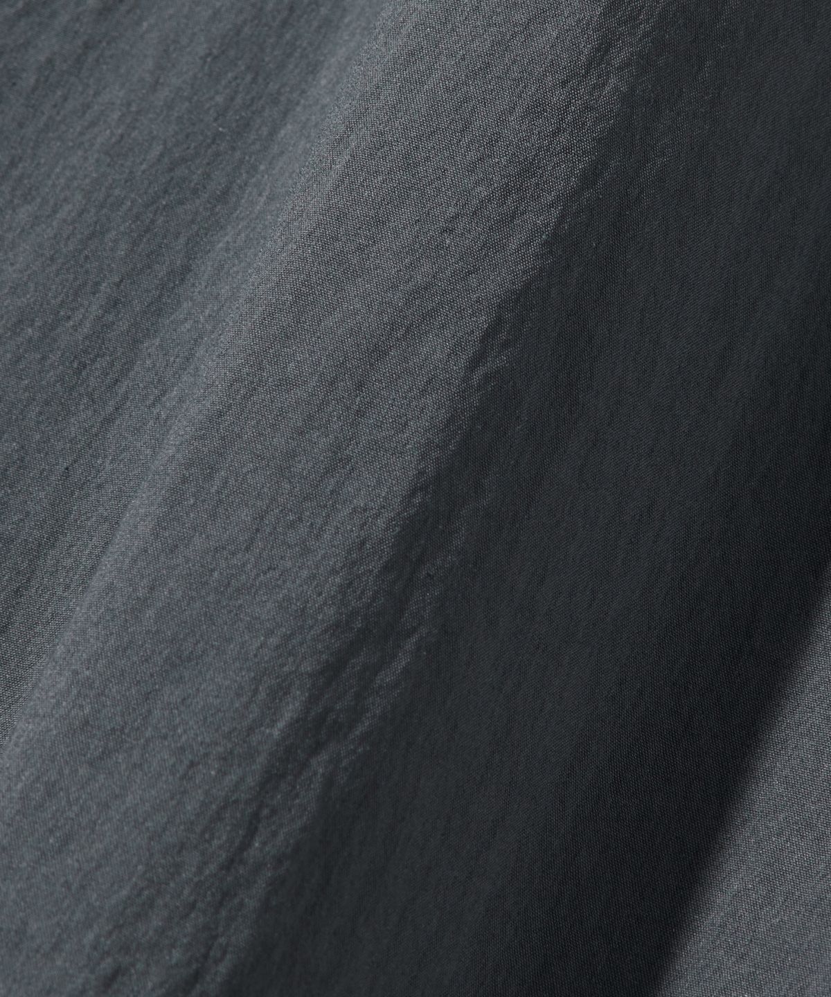 웰터 익스페리먼트(WELTER EXPERIMENT) WCL009_LIGHT REFLECTION POINT HALF SHIRTS_Charcoal