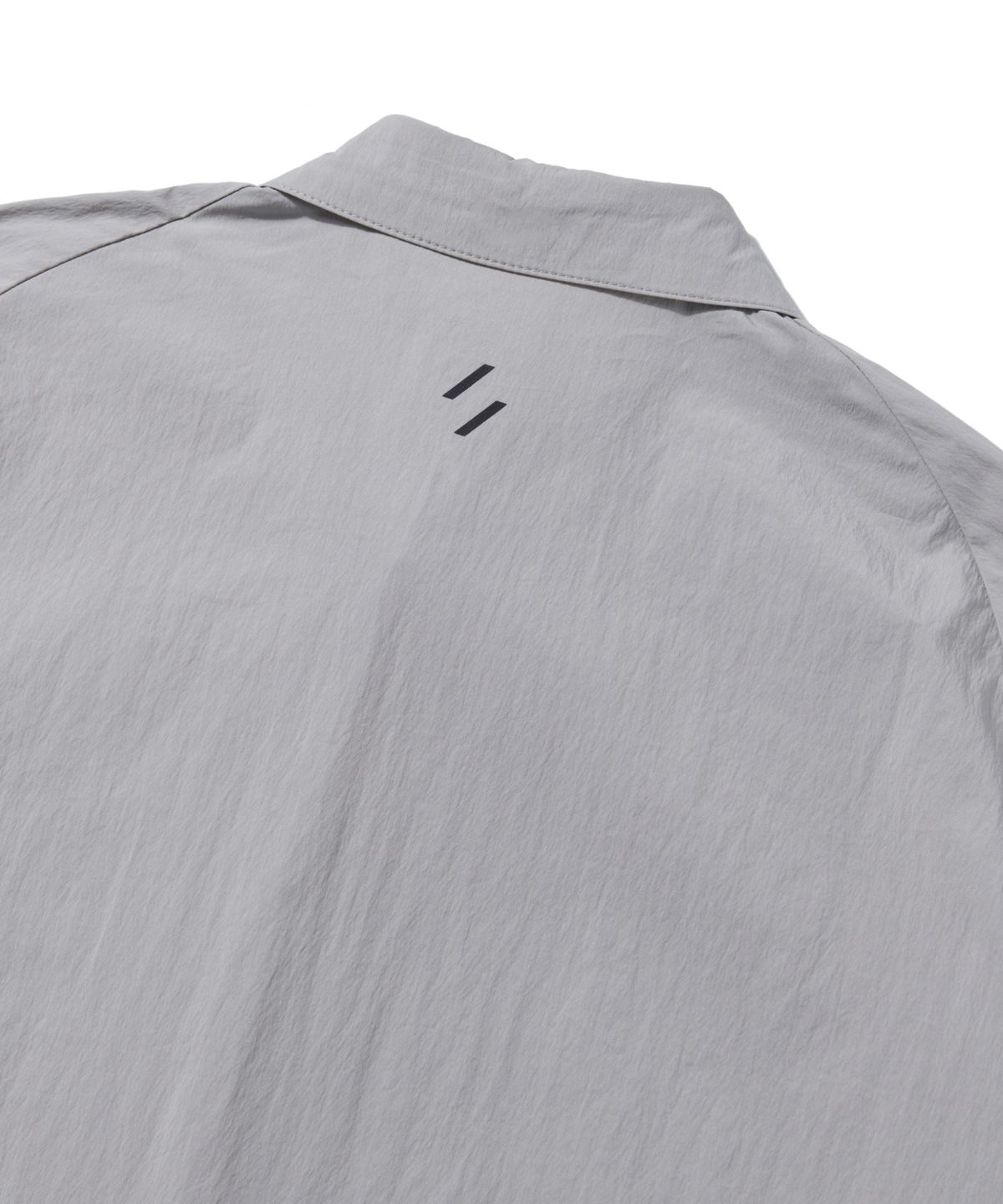 웰터 익스페리먼트(WELTER EXPERIMENT) WCL010_LIGHT REFLECTION POINT HALF SHIRTS_Warm Gray