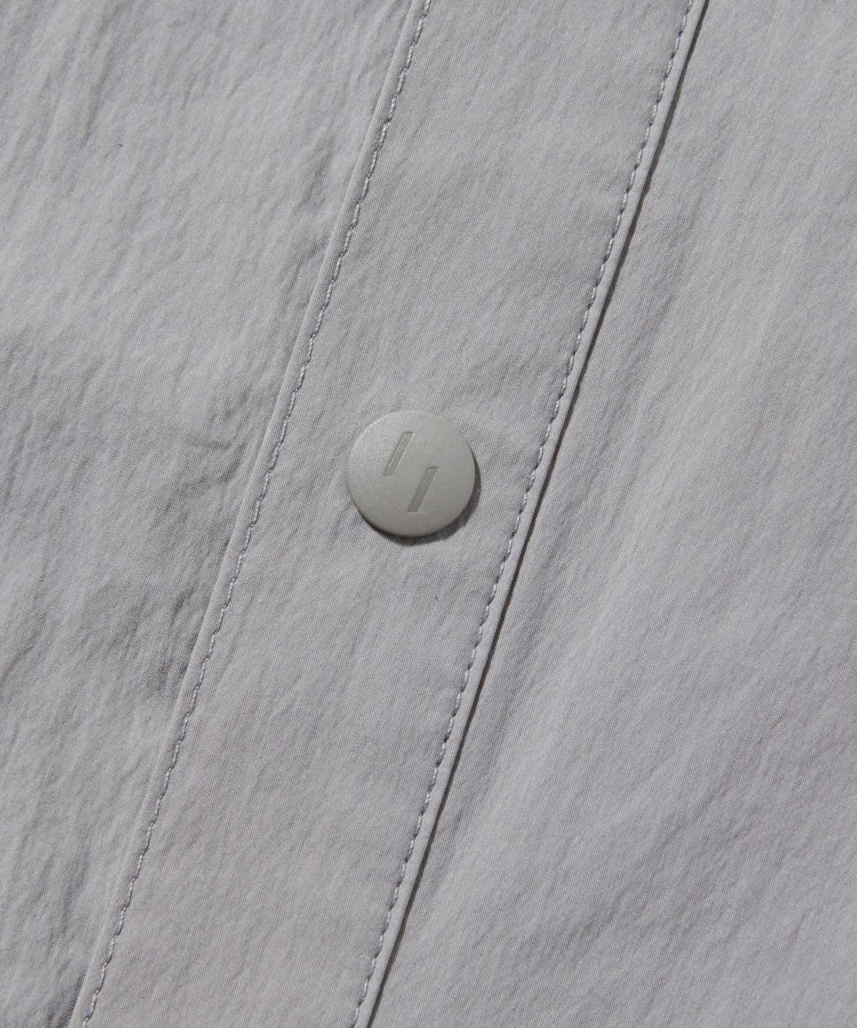 웰터 익스페리먼트(WELTER EXPERIMENT) WCL010_LIGHT REFLECTION POINT HALF SHIRTS_Warm Gray
