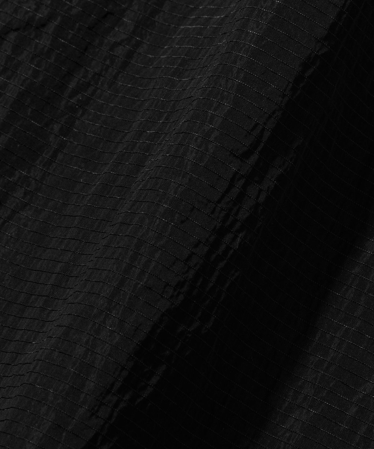 웰터 익스페리먼트(WELTER EXPERIMENT) WCL014_LIGHT REFLECTION RIP STOP HALF SHIRTS_Black