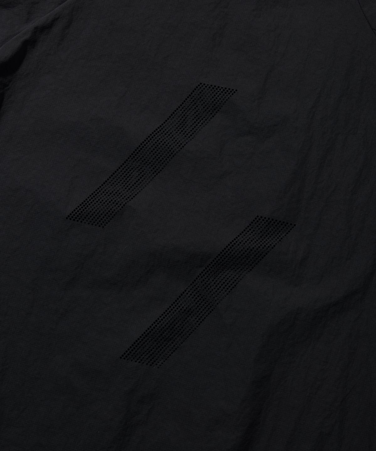 웰터 익스페리먼트(WELTER EXPERIMENT) WDT004_AMON MESH PULLOVER_Black