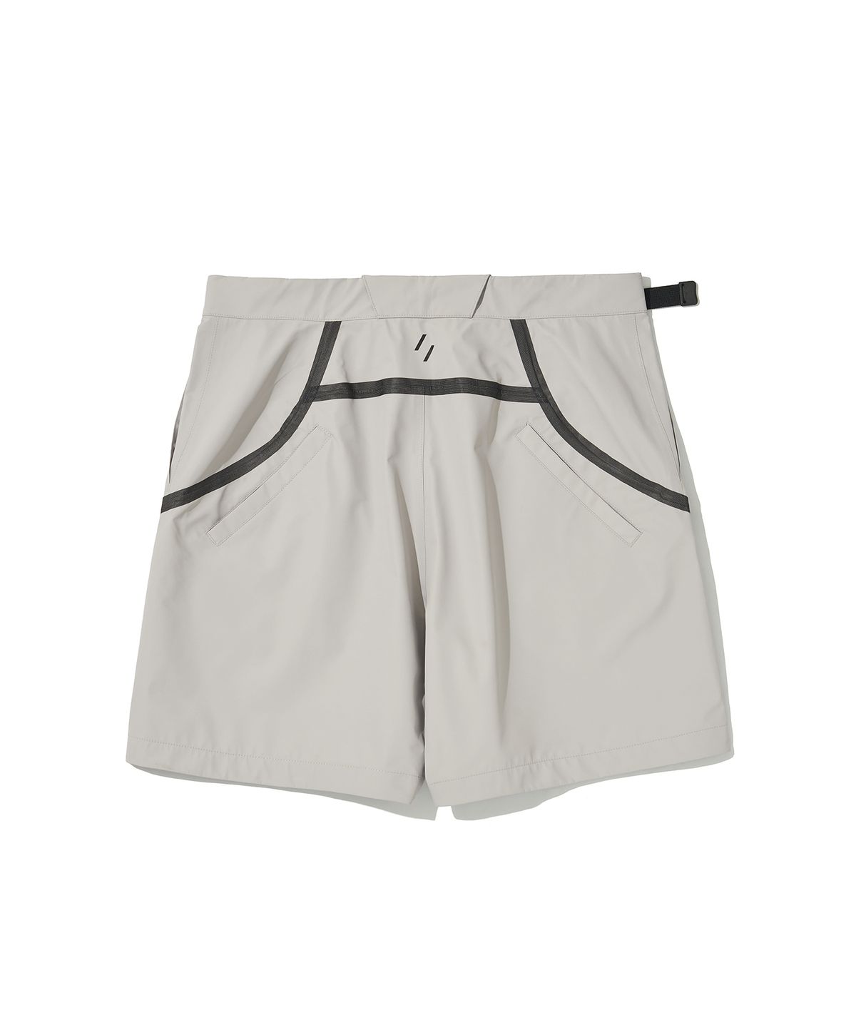 웰터 익스페리먼트(WELTER EXPERIMENT) WSP001_3LAYER SEAMSEALING HALF PANTS_Gray White