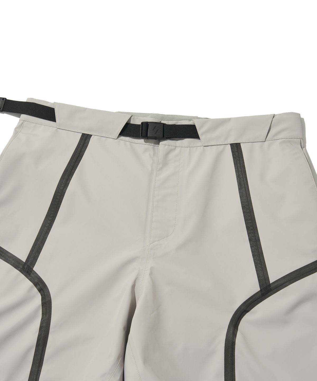 웰터 익스페리먼트(WELTER EXPERIMENT) WSP001_3LAYER SEAMSEALING HALF PANTS_Gray White