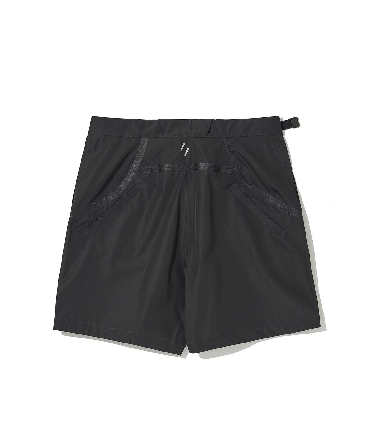 웰터 익스페리먼트(WELTER EXPERIMENT) WSP003_3LAYER SEAMSEALING HALF PANTS_Black