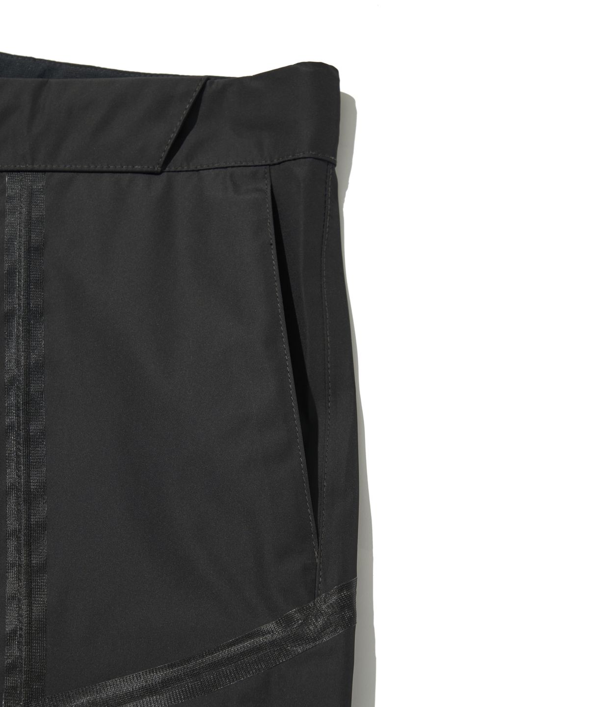 웰터 익스페리먼트(WELTER EXPERIMENT) WSP003_3LAYER SEAMSEALING HALF PANTS_Black