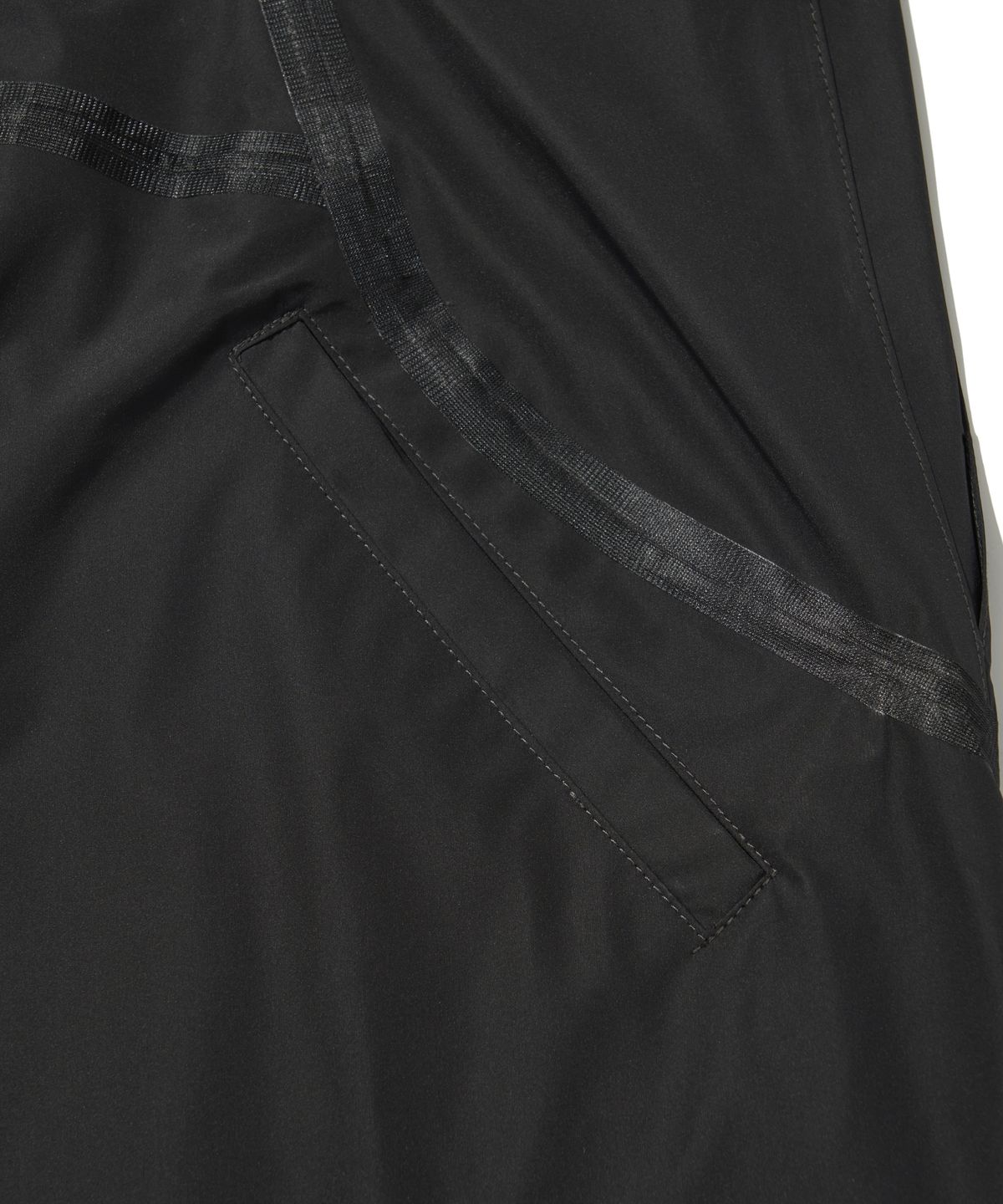 웰터 익스페리먼트(WELTER EXPERIMENT) WSP003_3LAYER SEAMSEALING HALF PANTS_Black