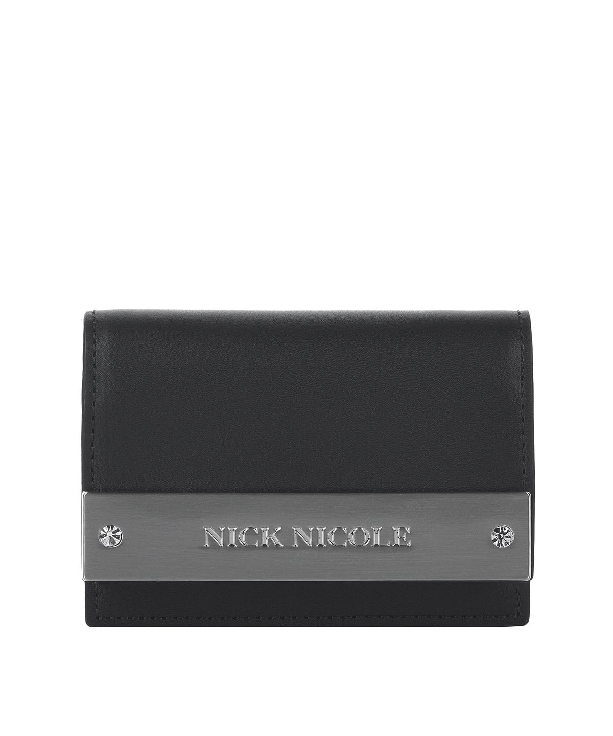닉앤니콜(NICK&NICOLE) CRYSTAL ACCORDION WALLET_6 COLOR