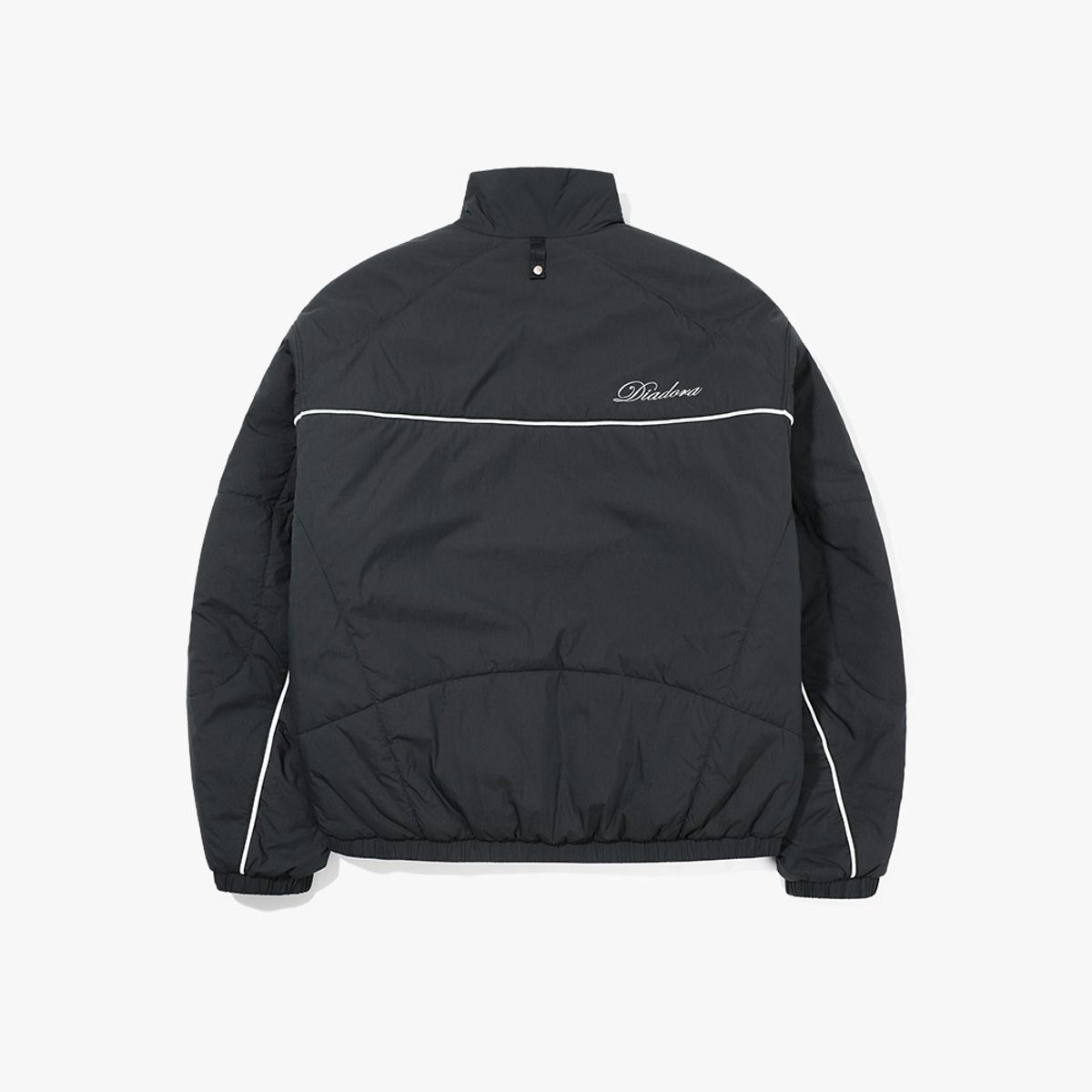 디아도라(diadora) 윈터 피트크루 컬러블럭 패딩 자켓 DARK GREY