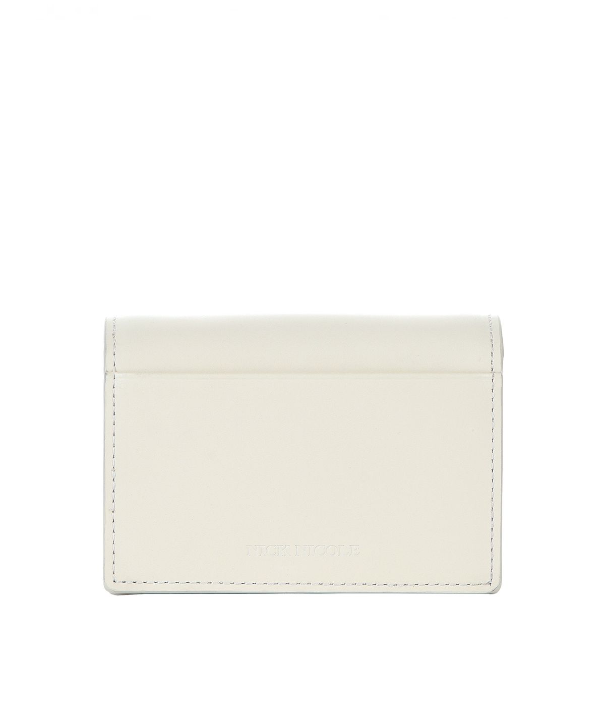 닉앤니콜(NICK&NICOLE) CRYSTAL ACCORDION WALLET_CREAM