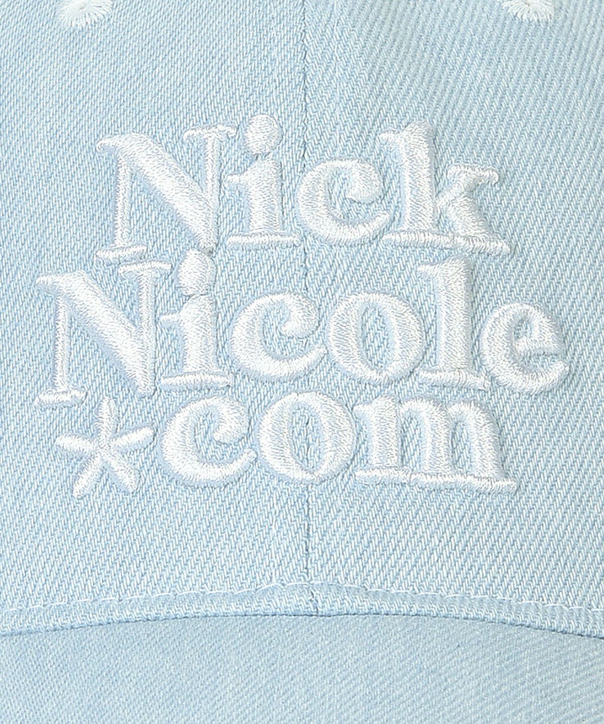 닉앤니콜(NICK&NICOLE) NN DOTCOM SIGNATURE BALL CAP_DENIM SKY BLUE