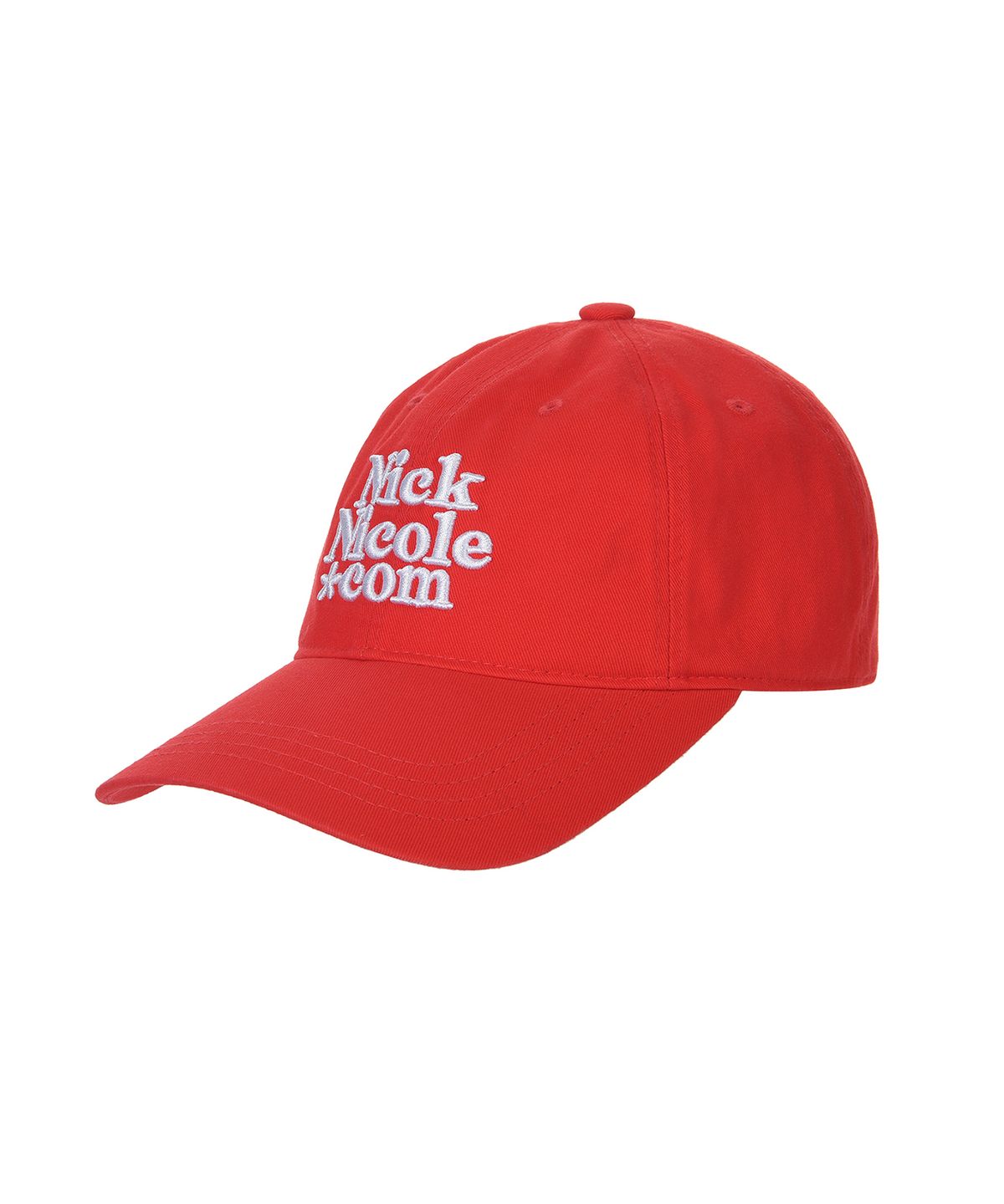 닉앤니콜(NICK&NICOLE) NN DOTCOM SIGNATURE BALL CAP_RED