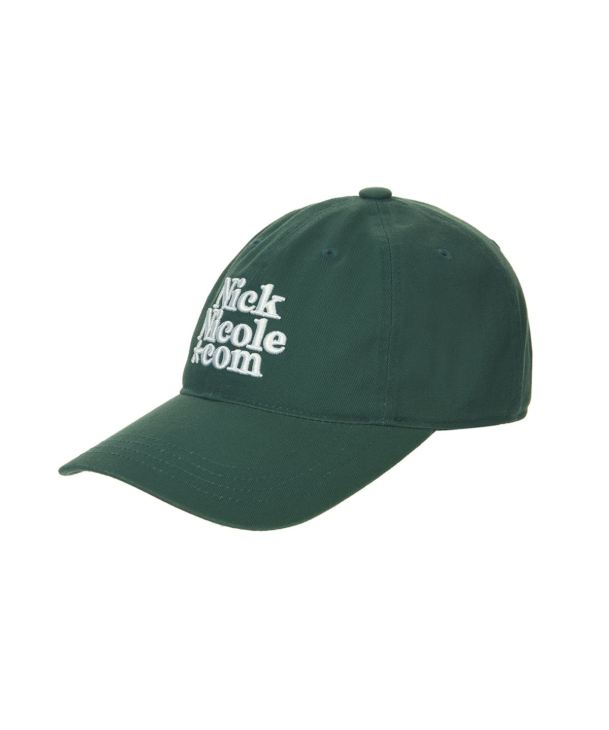 닉앤니콜(NICK&NICOLE) NN DOTCOM SIGNATURE BALL CAP_DEEP GREEN