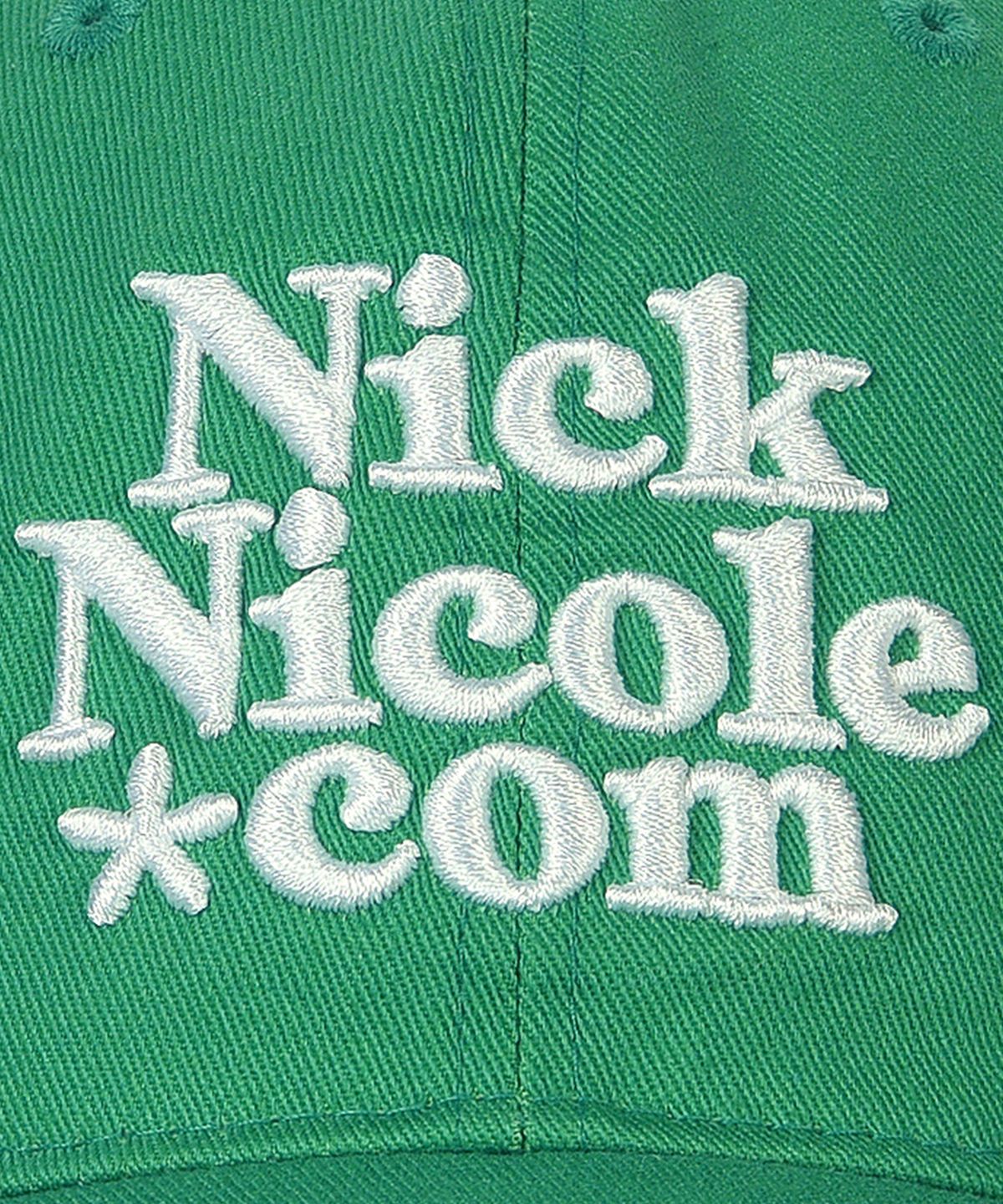 닉앤니콜(NICK&NICOLE) NN DOTCOM SIGNATURE BALL CAP_GREEN