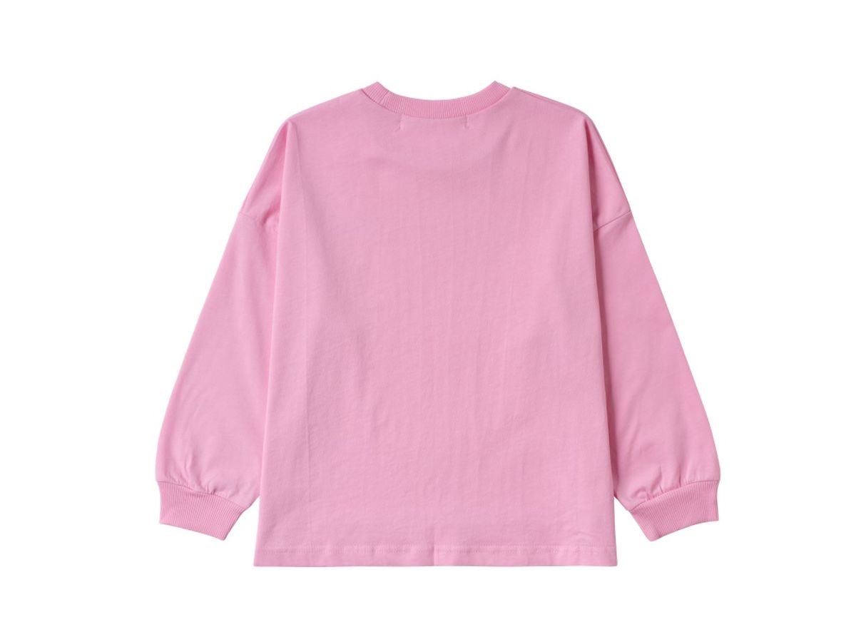 라메종드도도(LA MAISON DE DODO) Oversized Toyhearted T-Shirt (Pink)_긴팔 티셔츠