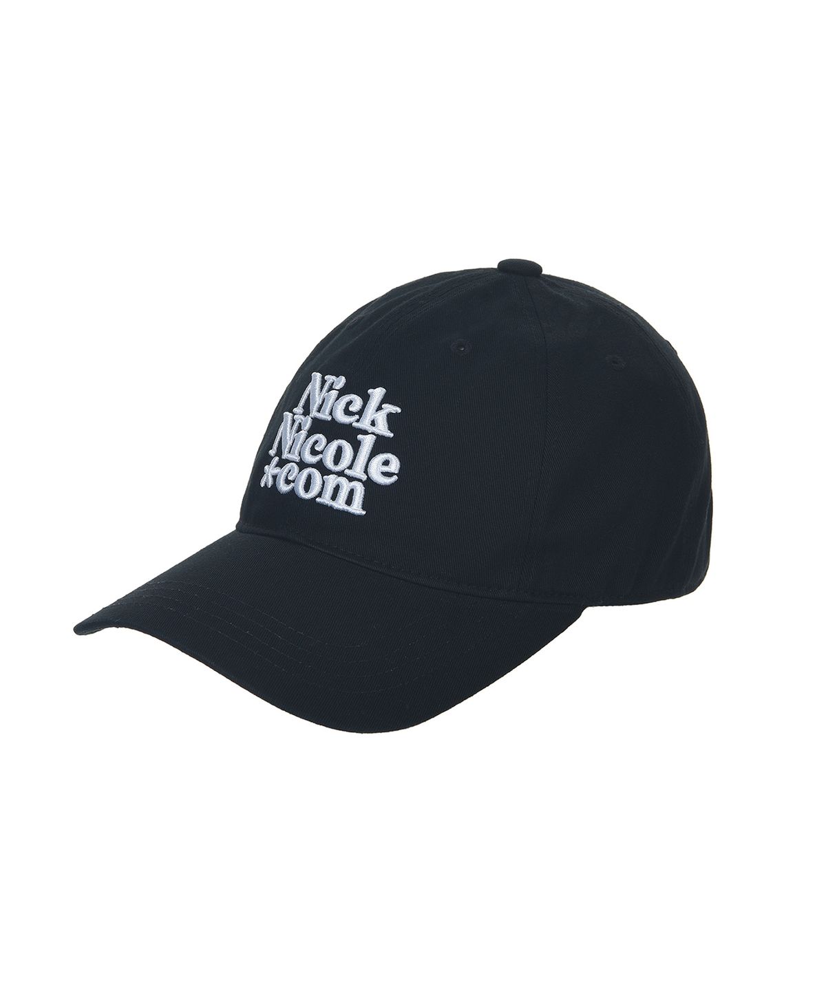 닉앤니콜(NICK&NICOLE) NN DOTCOM SIGNATURE BALL CAP_BLACK