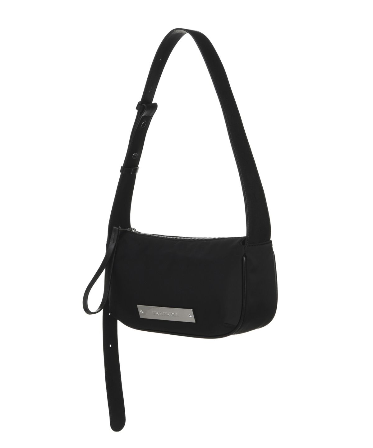 닉앤니콜(NICK&NICOLE) CRYSTAL POUND NYLON BAG_BLACK