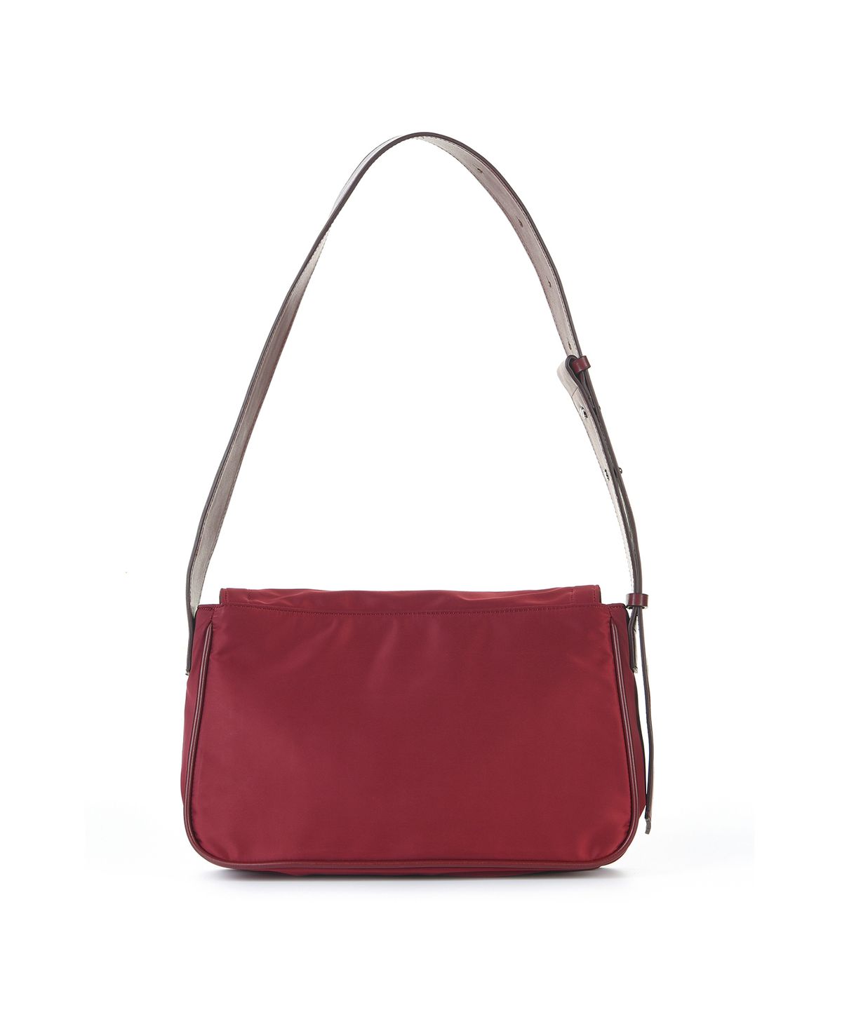 닉앤니콜(NICK&NICOLE) CRYSTAL WAVE POINT MESSENGER BAG_BURGUNDY