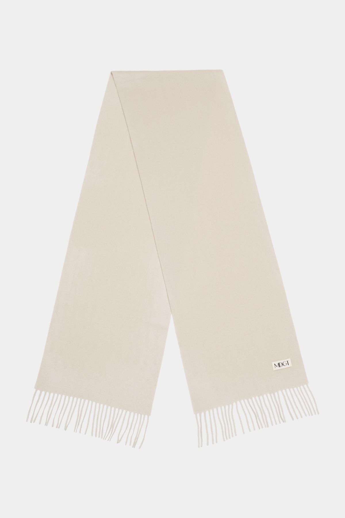 엠디지티(MDGT) Woven Scarf Solid_Ivory