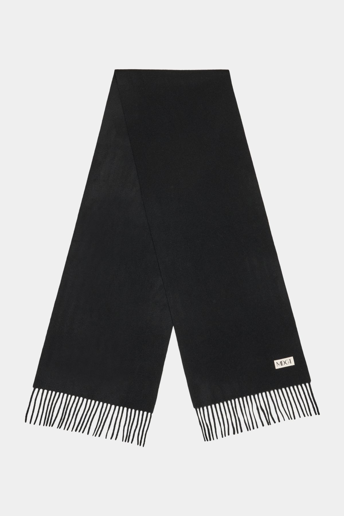 엠디지티(MDGT) Woven Scarf Solid_Black