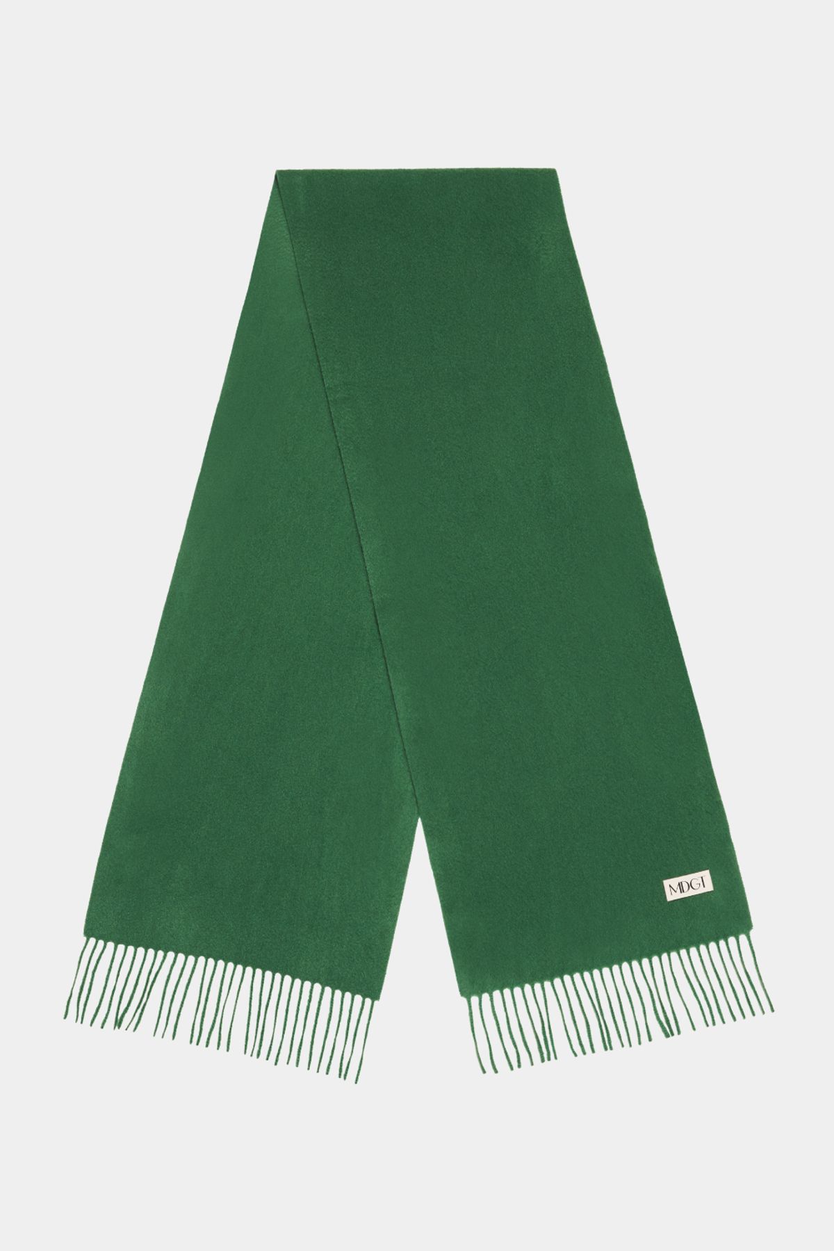 엠디지티(MDGT) Woven Scarf Solid_Green
