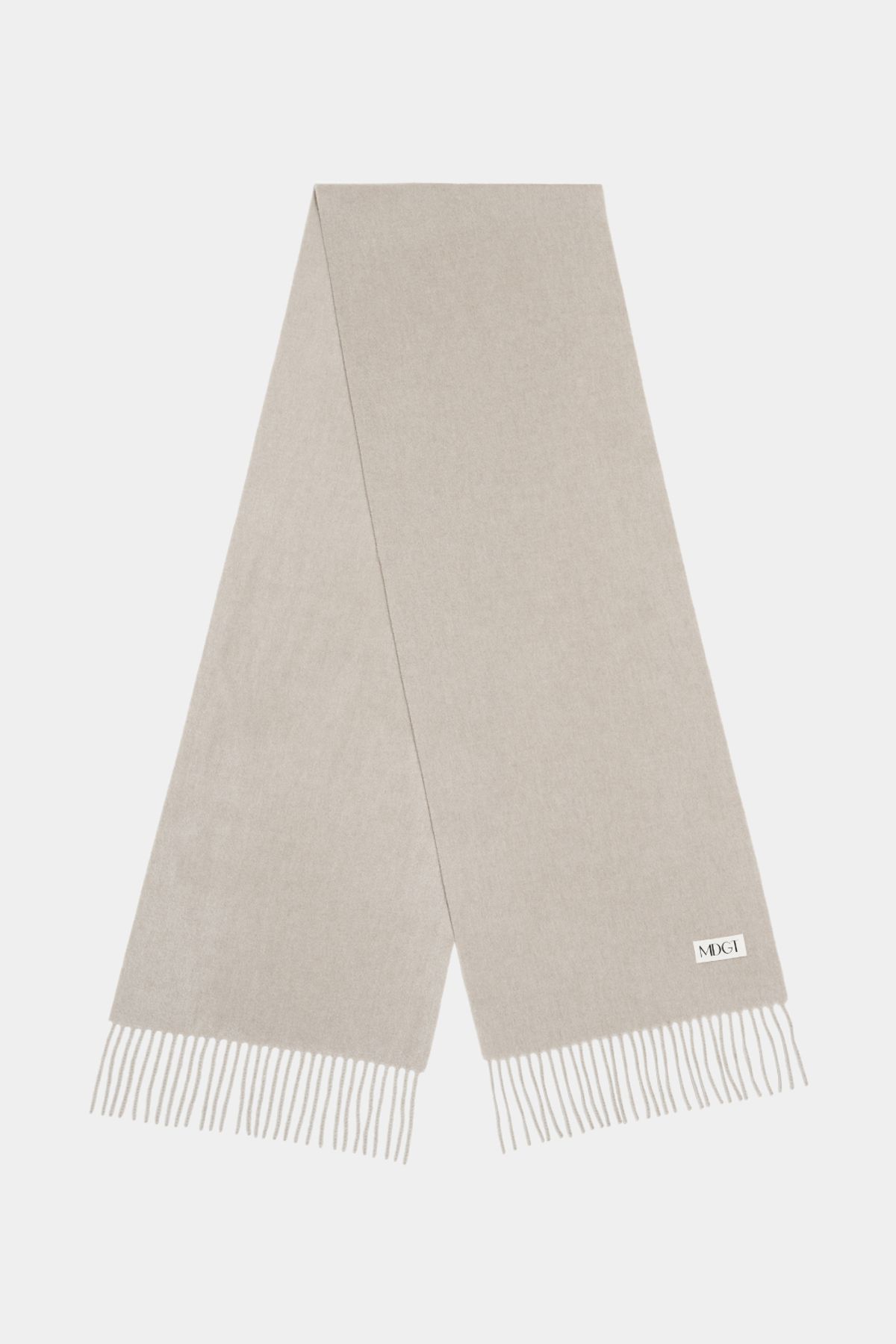 엠디지티(MDGT) Woven Scarf Solid_Beige