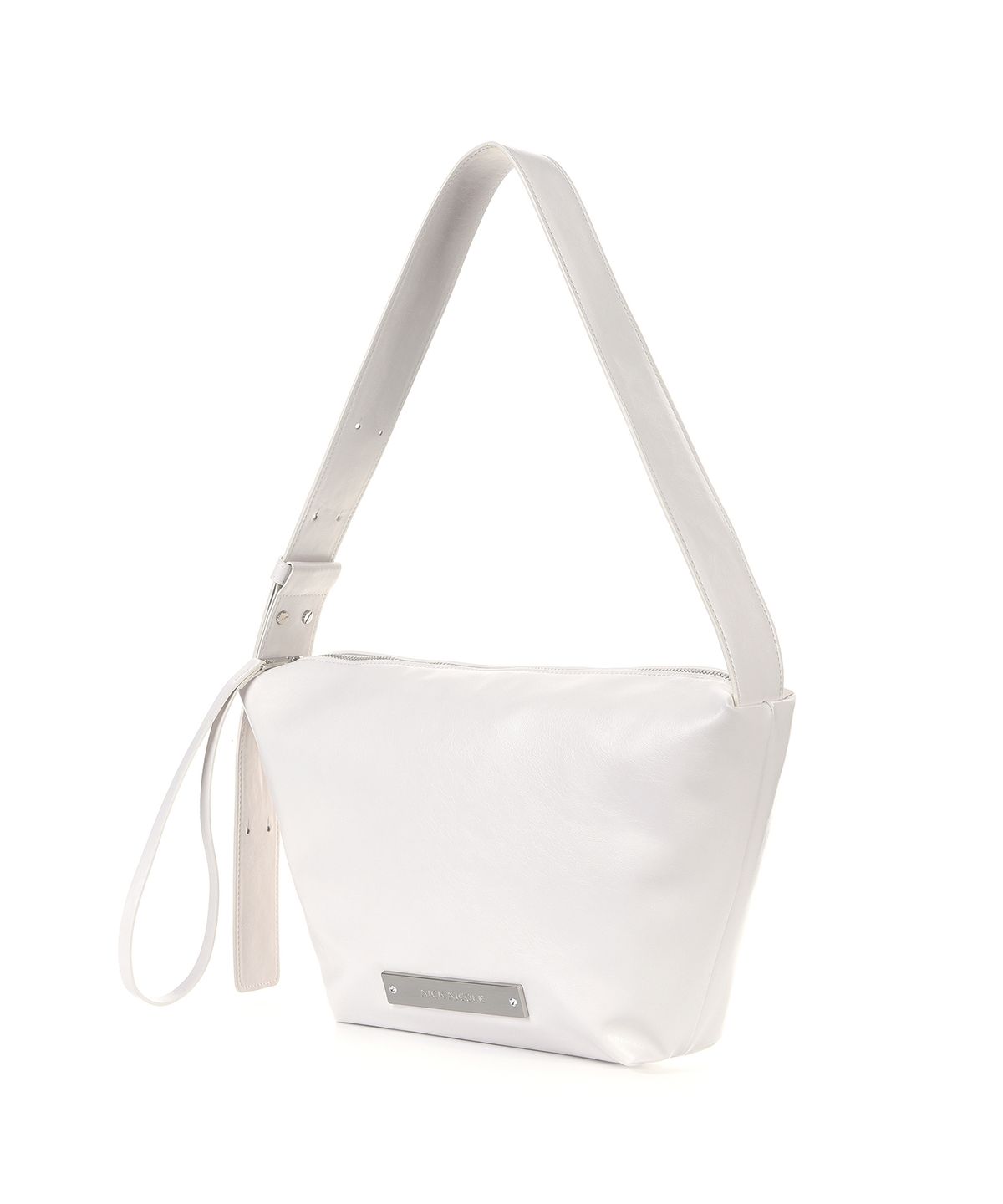 닉앤니콜(NICK&NICOLE) CRYSTAL LEATHER MULTI WAY BAG_CREAM
