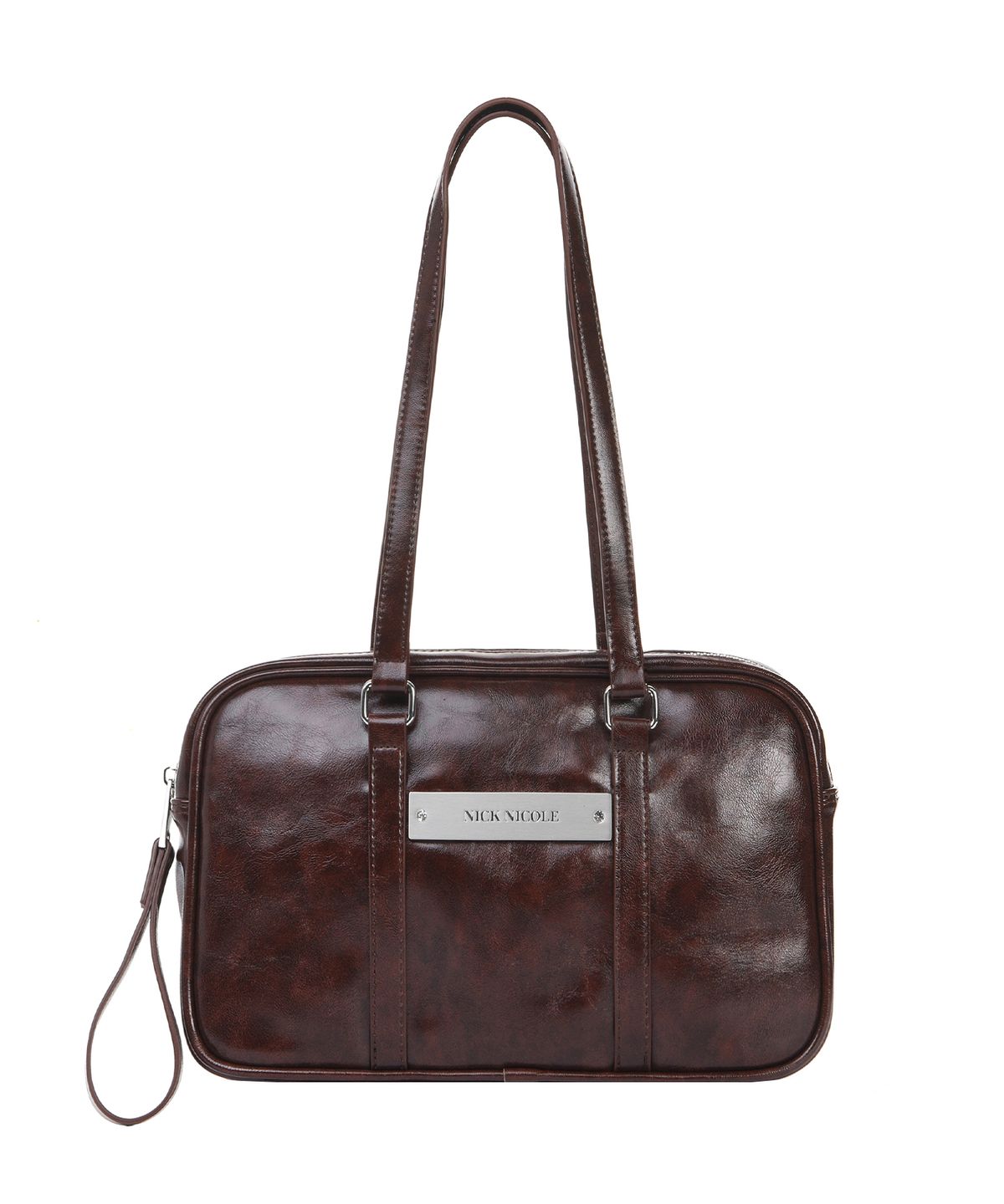 닉앤니콜(NICK&NICOLE) CRYSTAL LEATHER BOSTON BAG_5 COLOR
