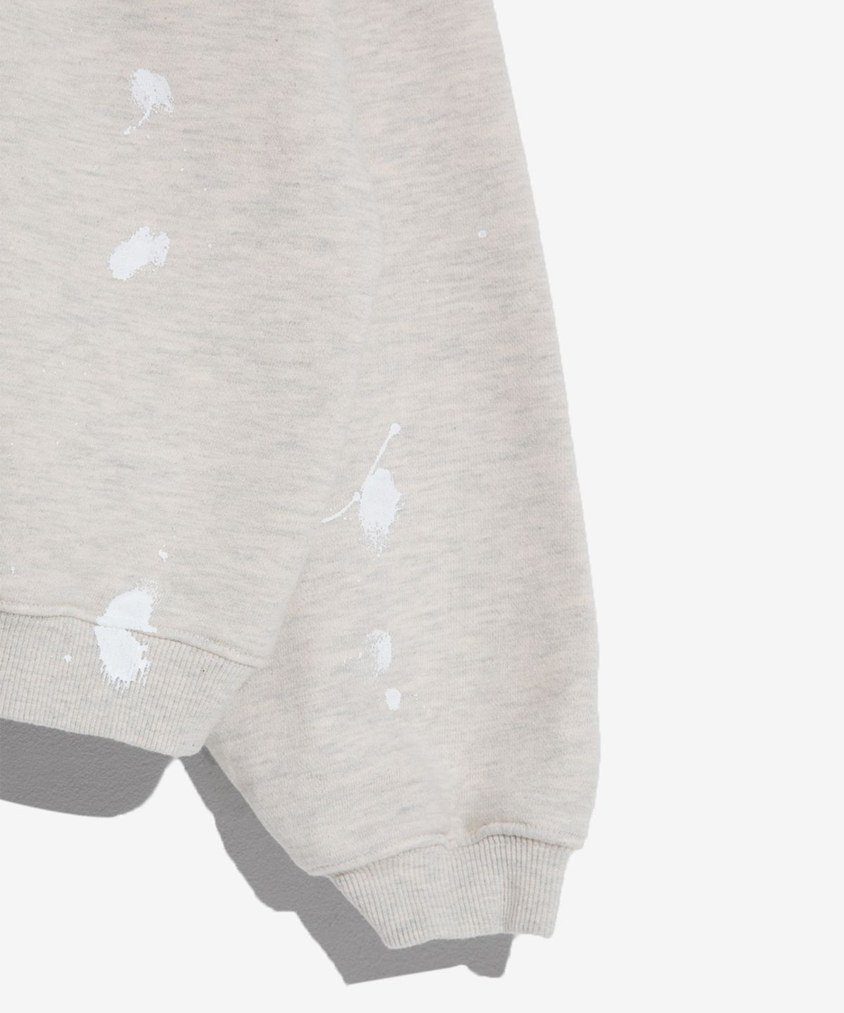 벌스데이수트(BIRTHDAYSUIT) JOBS SWEAT_PAINTED (OATMEAL)