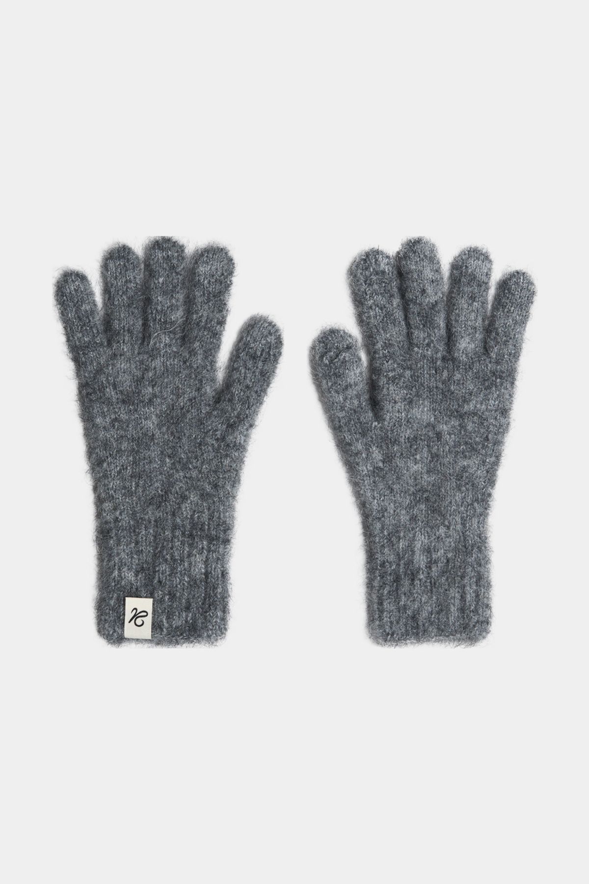 엠디지티(MDGT) Mohair Touch Gloves_Grey
