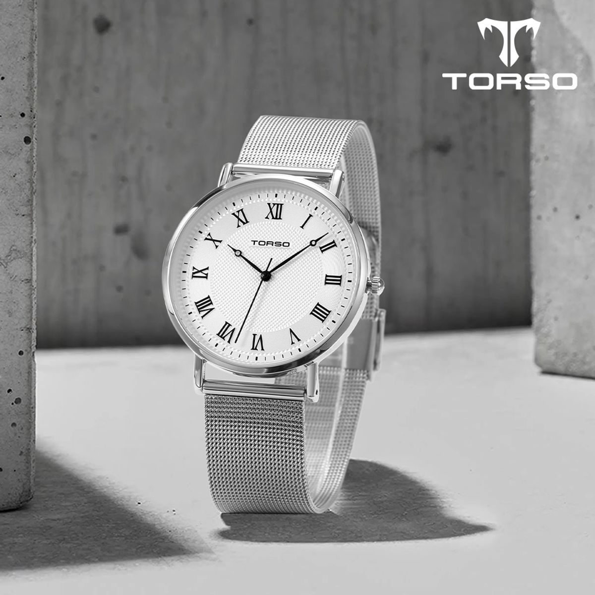 토르소(TORSO) T107MS-SSSV 클라시코 쿼츠 커플 워치 남여 메탈 시계