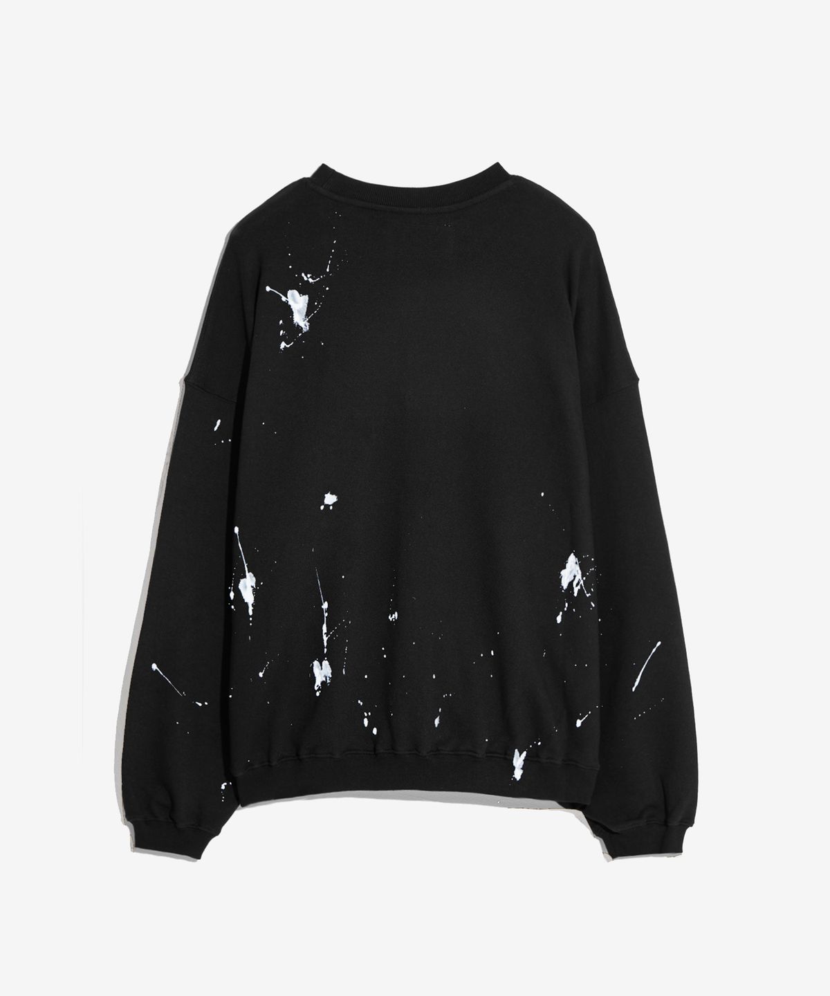 벌스데이수트(BIRTHDAYSUIT) JOBS SWEAT_PAINTED (BLACK)