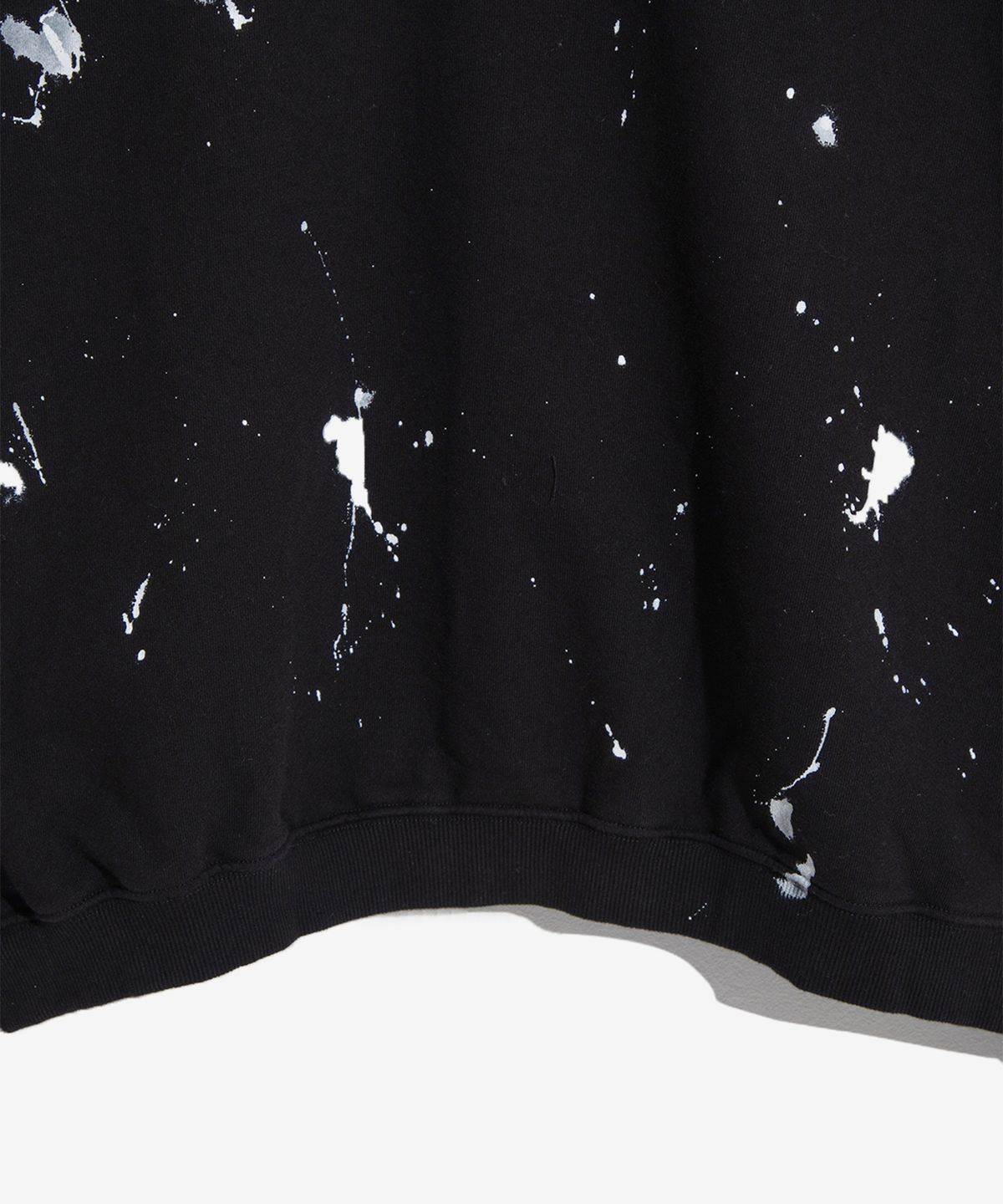 벌스데이수트(BIRTHDAYSUIT) JOBS SWEAT_PAINTED (BLACK)