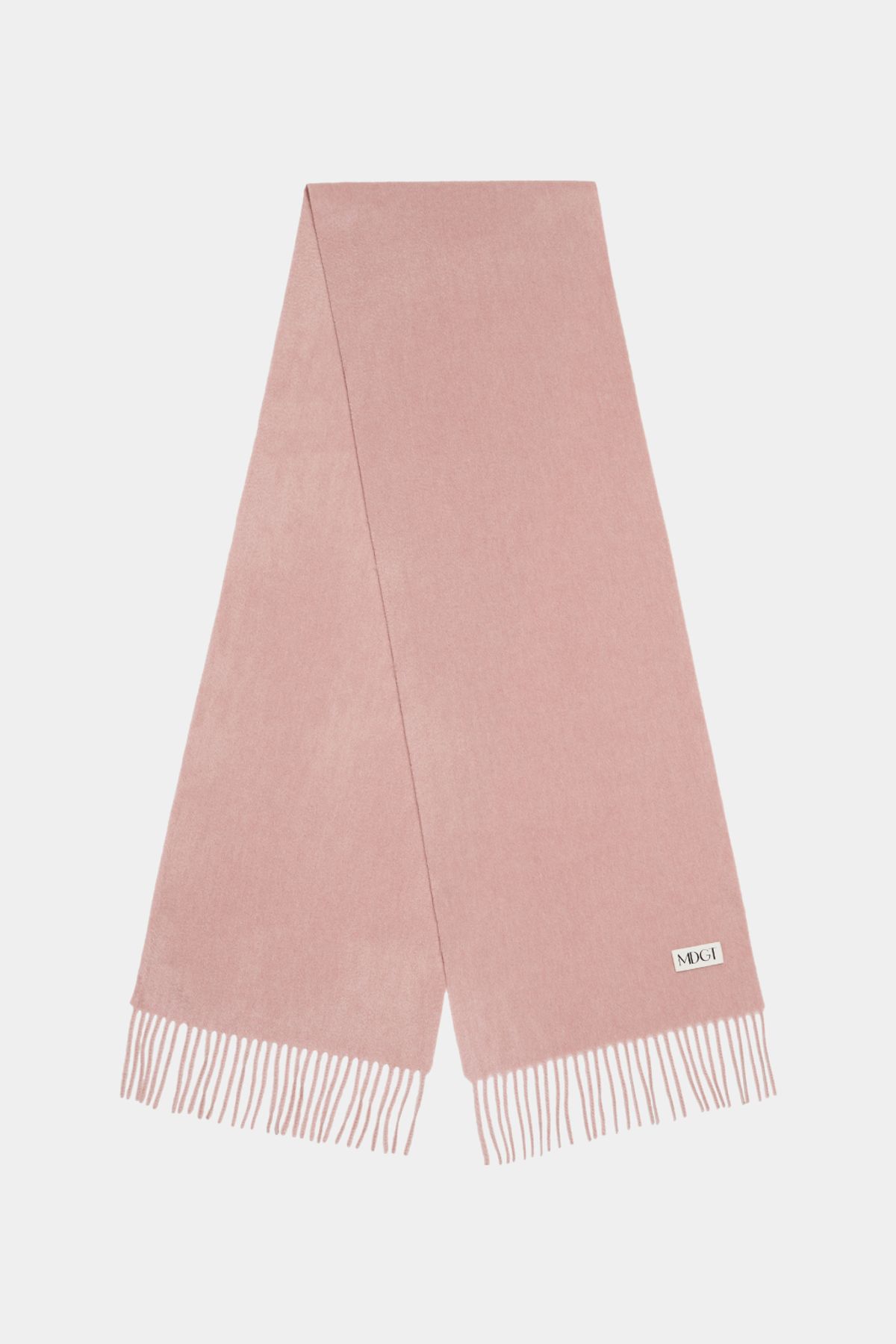 엠디지티(MDGT) Woven Scarf_Solid_Rose Pink