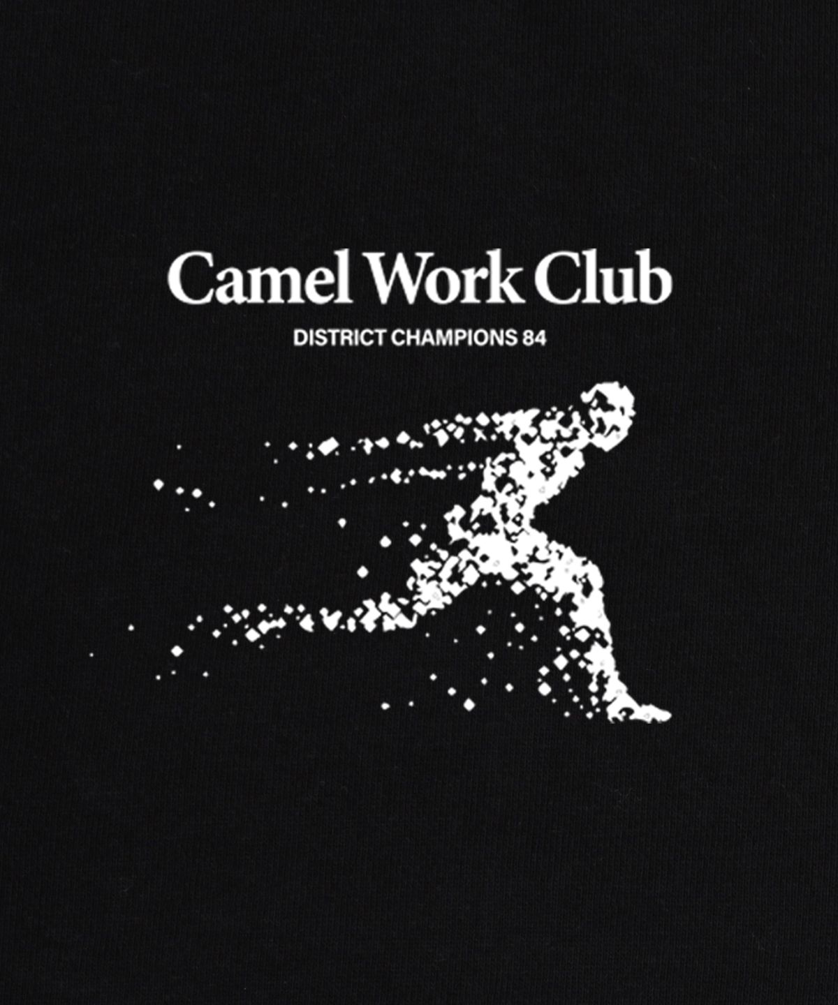 카멜워크(CAMEL WORK) 카멜 런 클럽 스웨트셔츠(블랙)