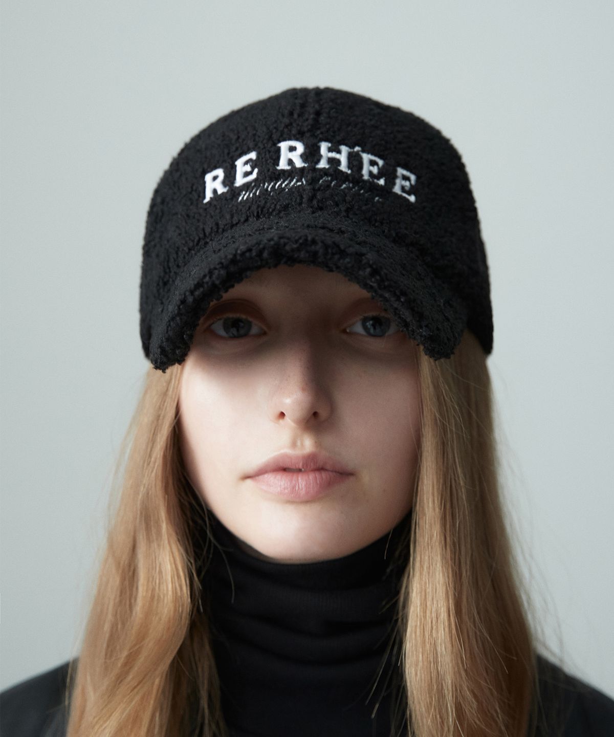 리이(RE RHEE) SIGNATURE LOGO SHEARING CAP BLACK - 사이즈 & 후기 | 무신사