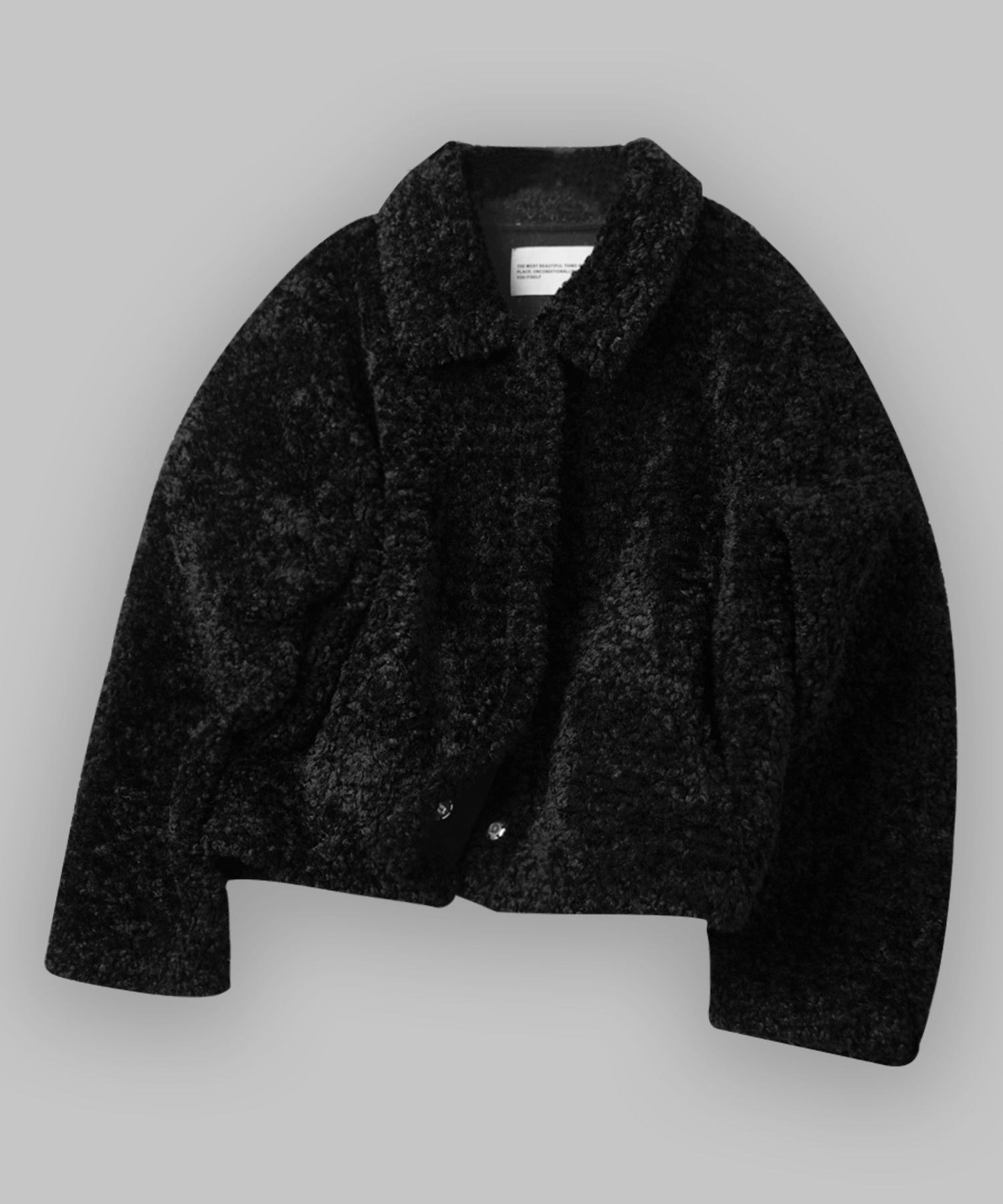 ★SOME PLACE★ECO FUR FLEECE SHORT MUSTANG JACKET JUMPER MUSINSA公式 | SOME PLACE Eco Fur Fleece Short Mustang Jacket