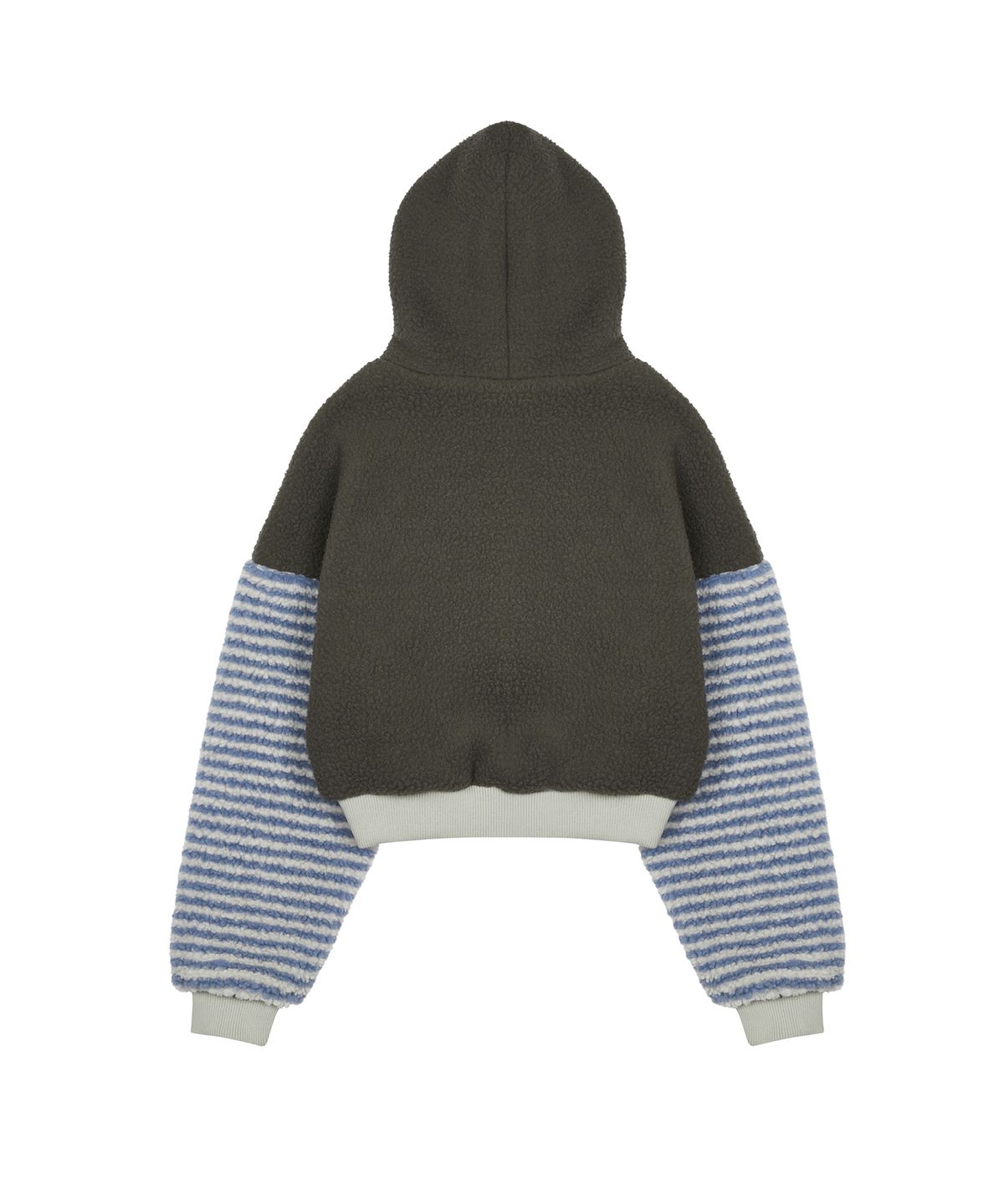 러브이즈트루(LUVISTRUE) AM STRIPE ZIP UP(BROWN)