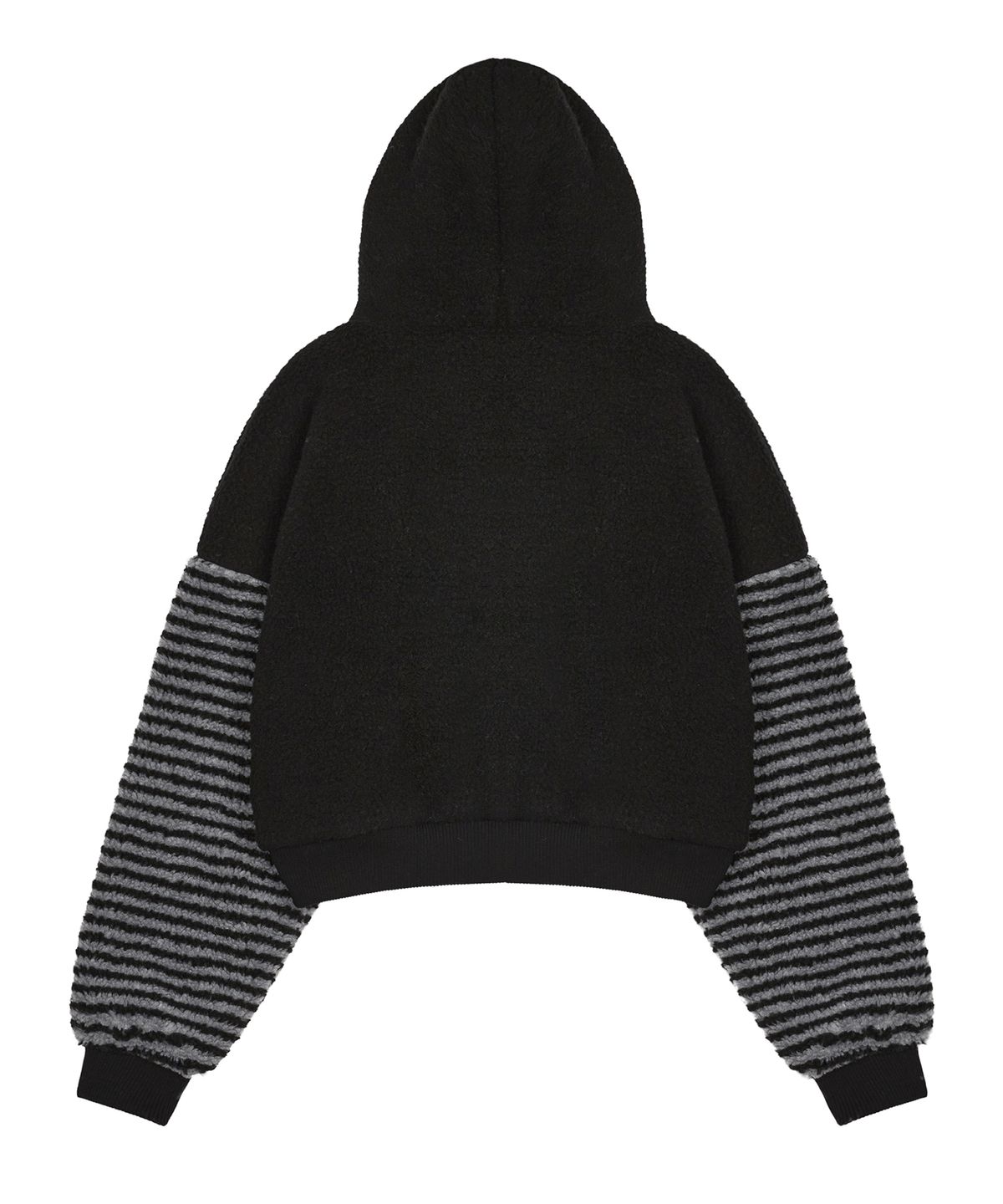 러브이즈트루(LUVISTRUE) AM STRIPE ZIP UP(BLACK)