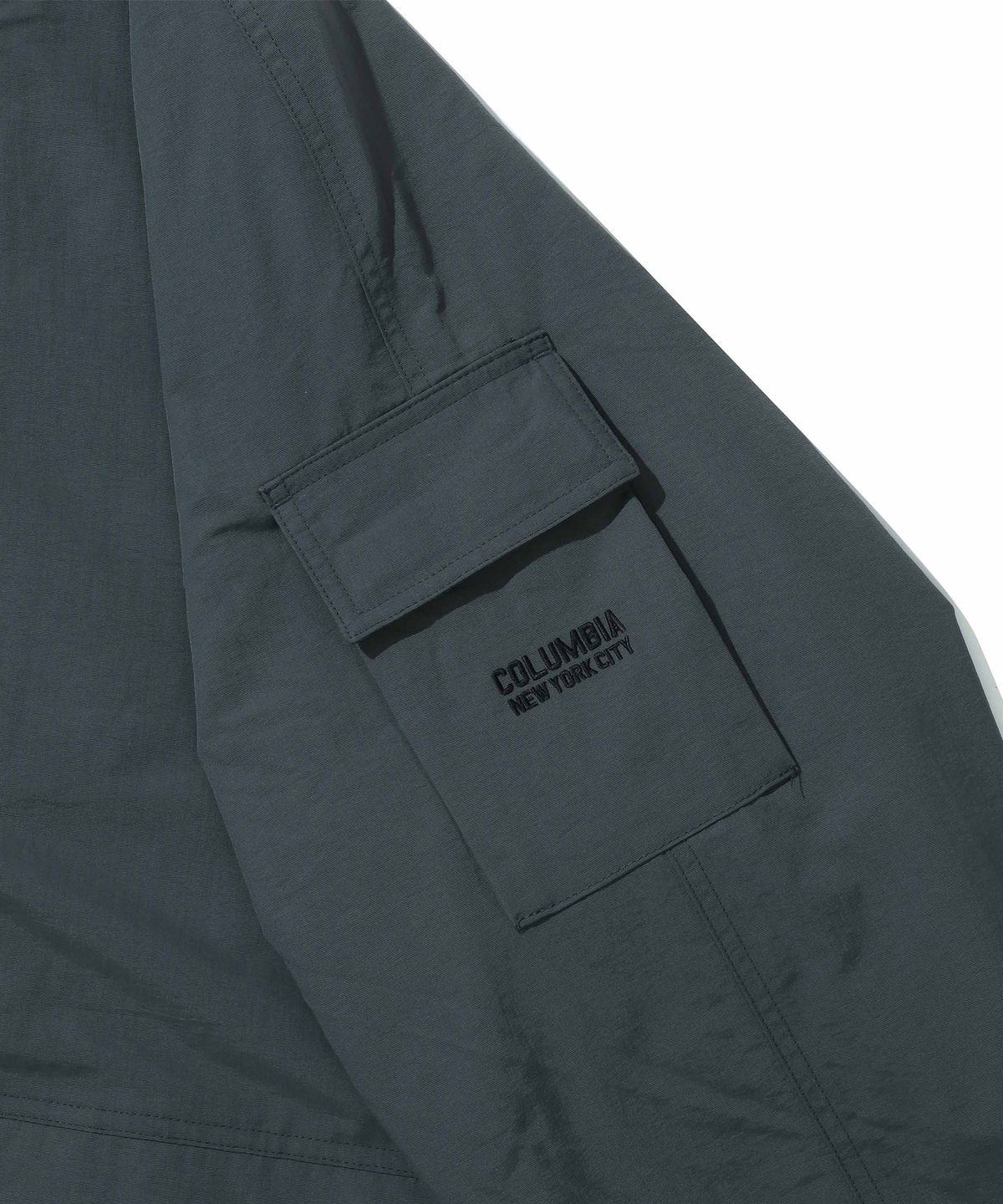 컬럼비아 유니버시티(COLUMBIA UNIVERSITY) NY BLACKSERIES POCKET NT MEDIUM JACKET 차콜