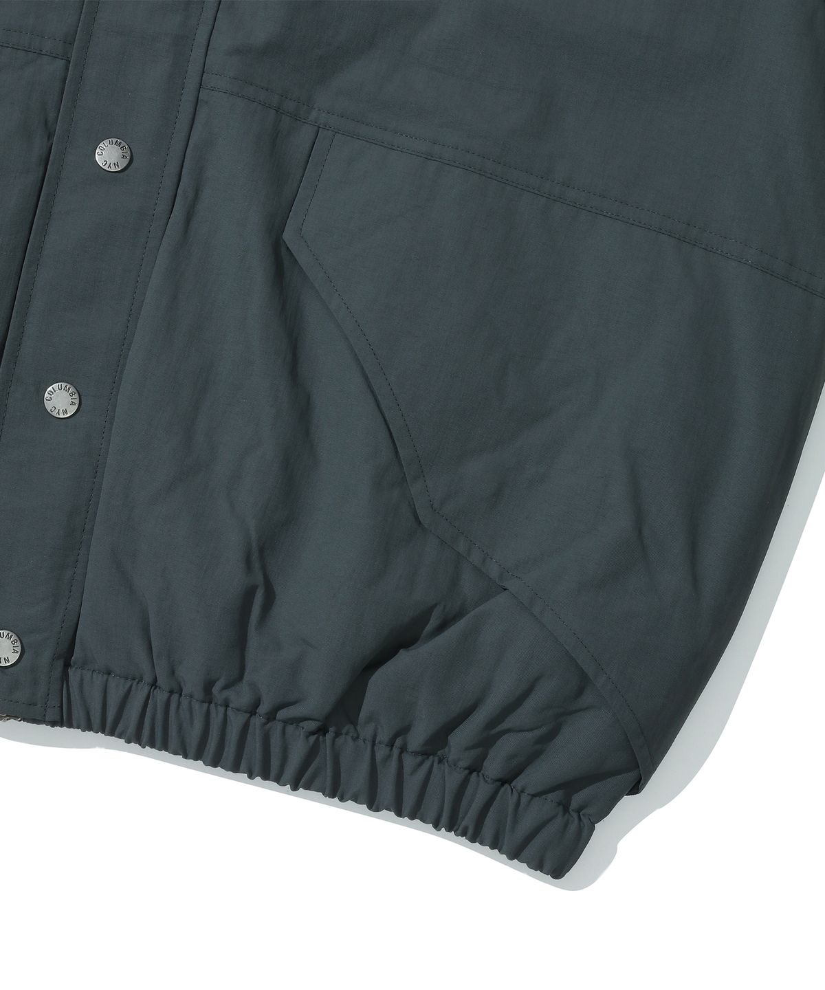 컬럼비아 유니버시티(COLUMBIA UNIVERSITY) NY BLACKSERIES POCKET NT MEDIUM JACKET 차콜