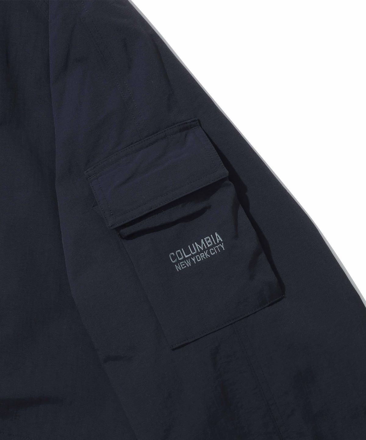 컬럼비아 유니버시티(COLUMBIA UNIVERSITY) NY BLACKSERIES POCKET NT MEDIUM JACKET 크라운네이비