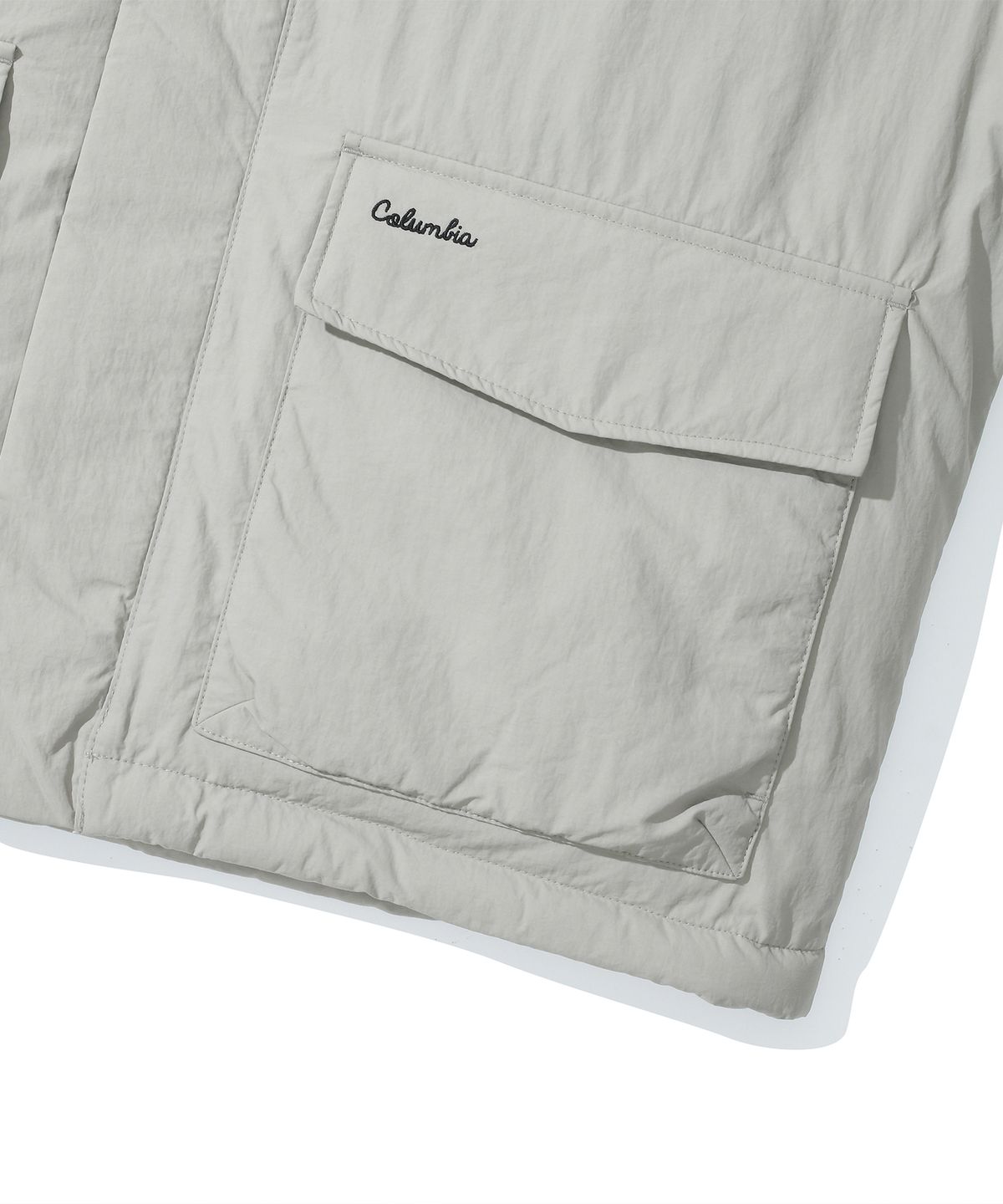 컬럼비아 유니버시티(COLUMBIA UNIVERSITY) 3M THINSULATE CU CLASSIC LOGO MEDIUM JACKET 웜그레이