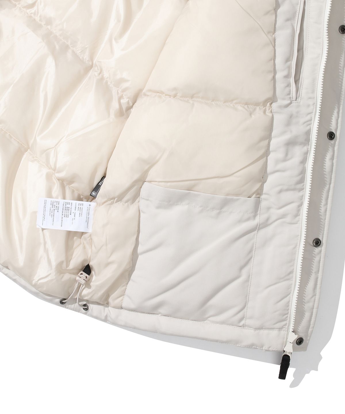 컬럼비아 유니버시티(COLUMBIA UNIVERSITY) 3M THINSULATE NEW SHORT HEAVY JACKET 브라이트화이트