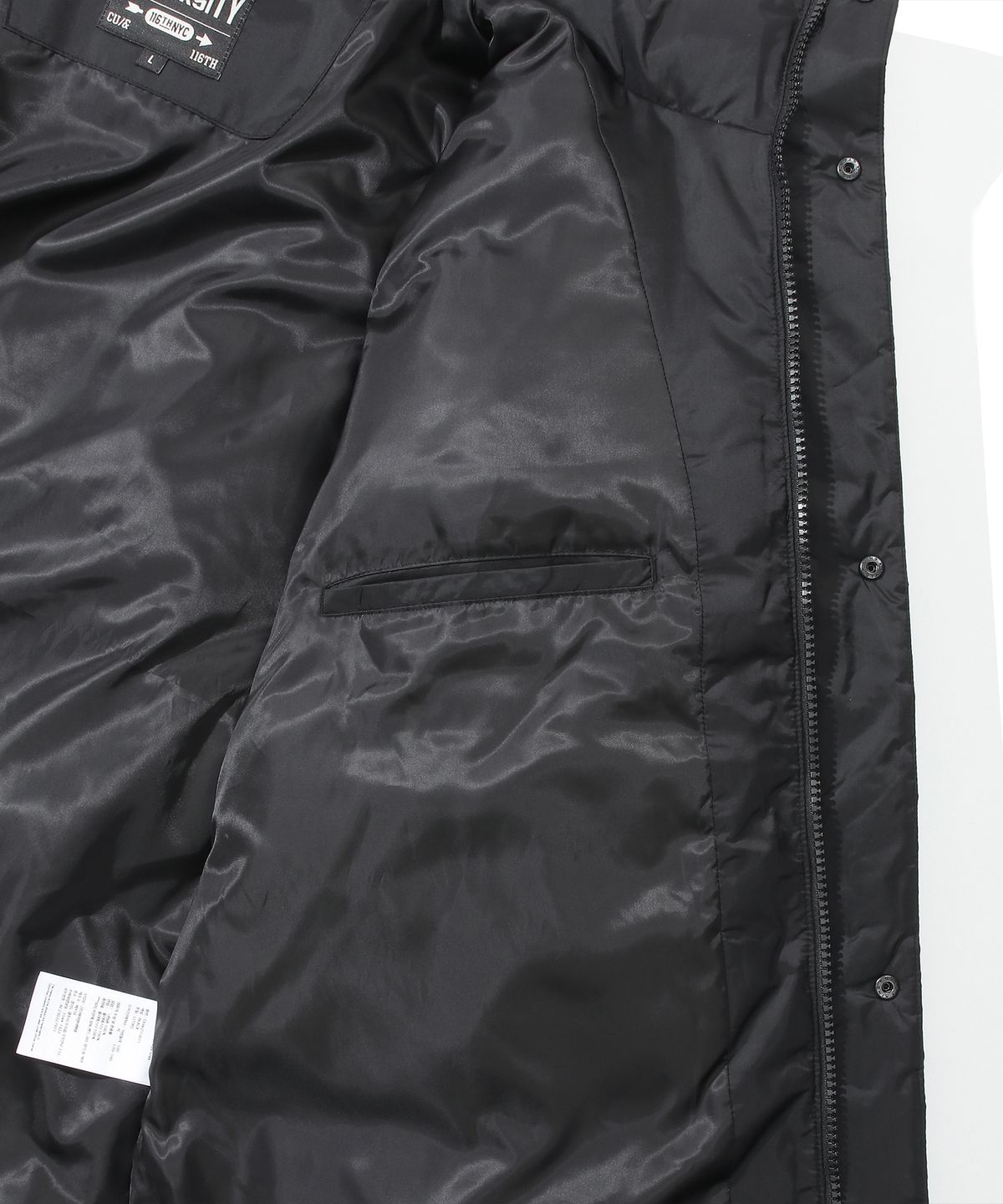 컬럼비아 유니버시티(COLUMBIA UNIVERSITY) 3M THINSULATE NY BLACKSERIES NP HEAVY JACKET 블랙