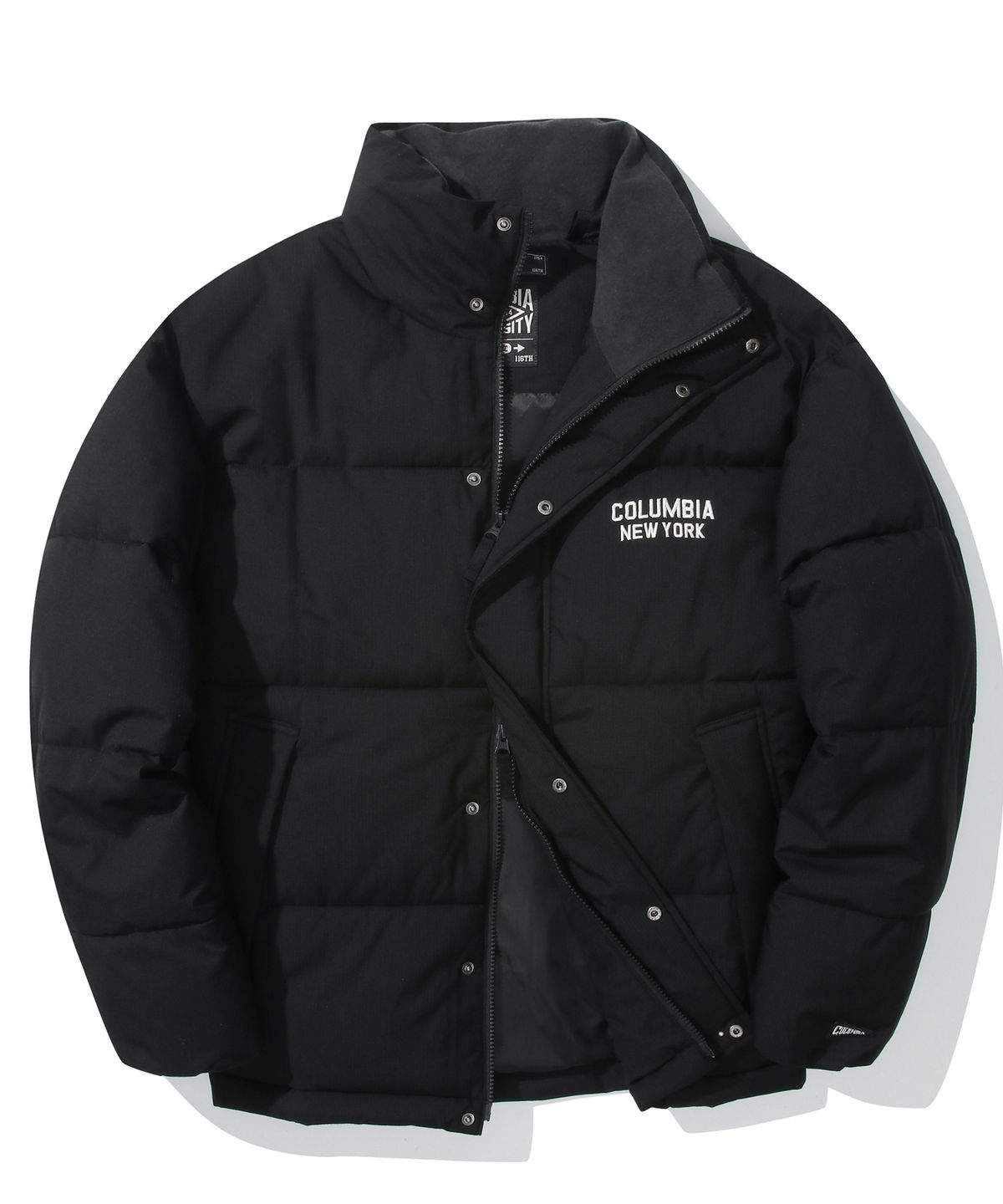 컬럼비아 유니버시티(COLUMBIA UNIVERSITY) NEW YORK ARCH EMB HEAVY JACKET 블랙
